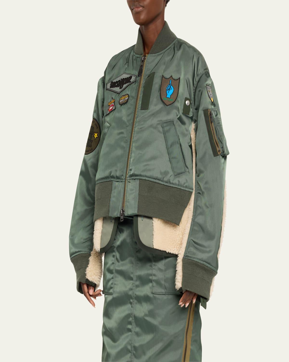 Sacai Spiewak Bomber Sacai Spiewak Gonz Bomber Jacket In L/ Gray