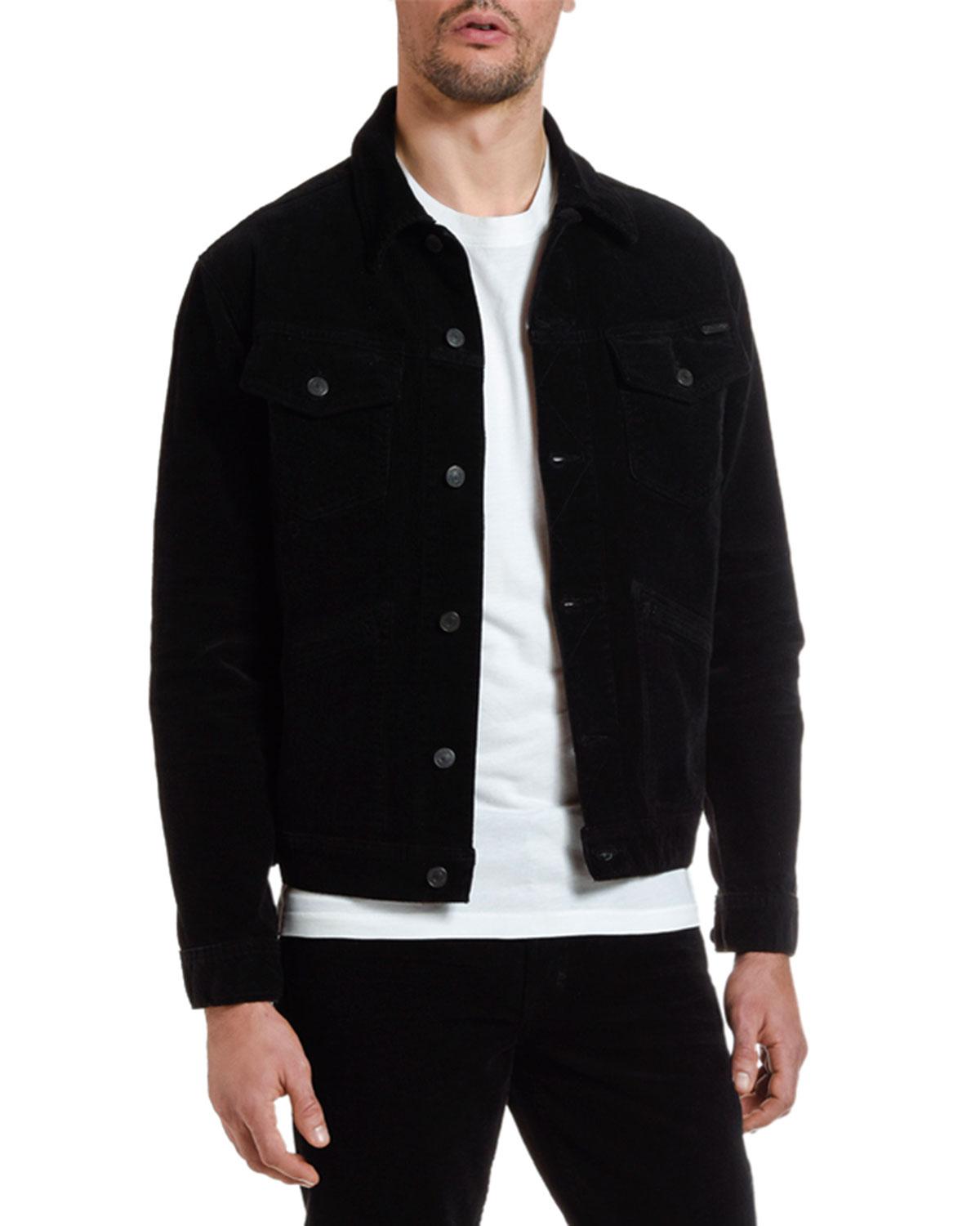 Tom Ford Men's Iconic Corduroy Denim Jacket in Black for Men - Lyst
