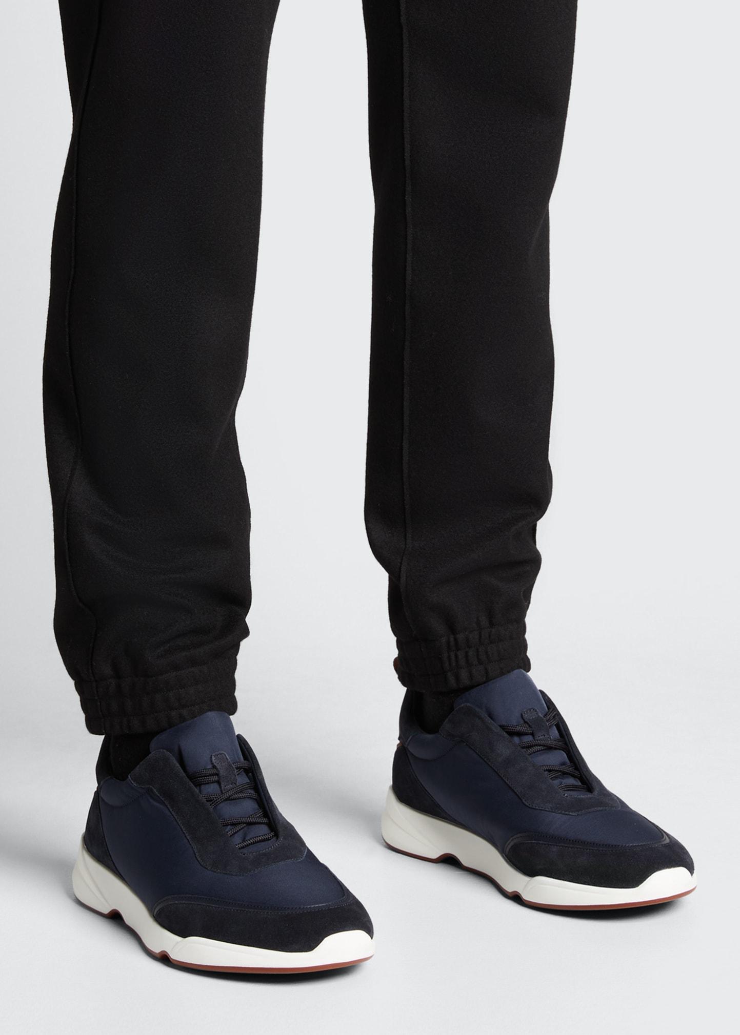 Loro Piana Modular Walk Wind Trainer Sneakers in Blue for Men | Lyst