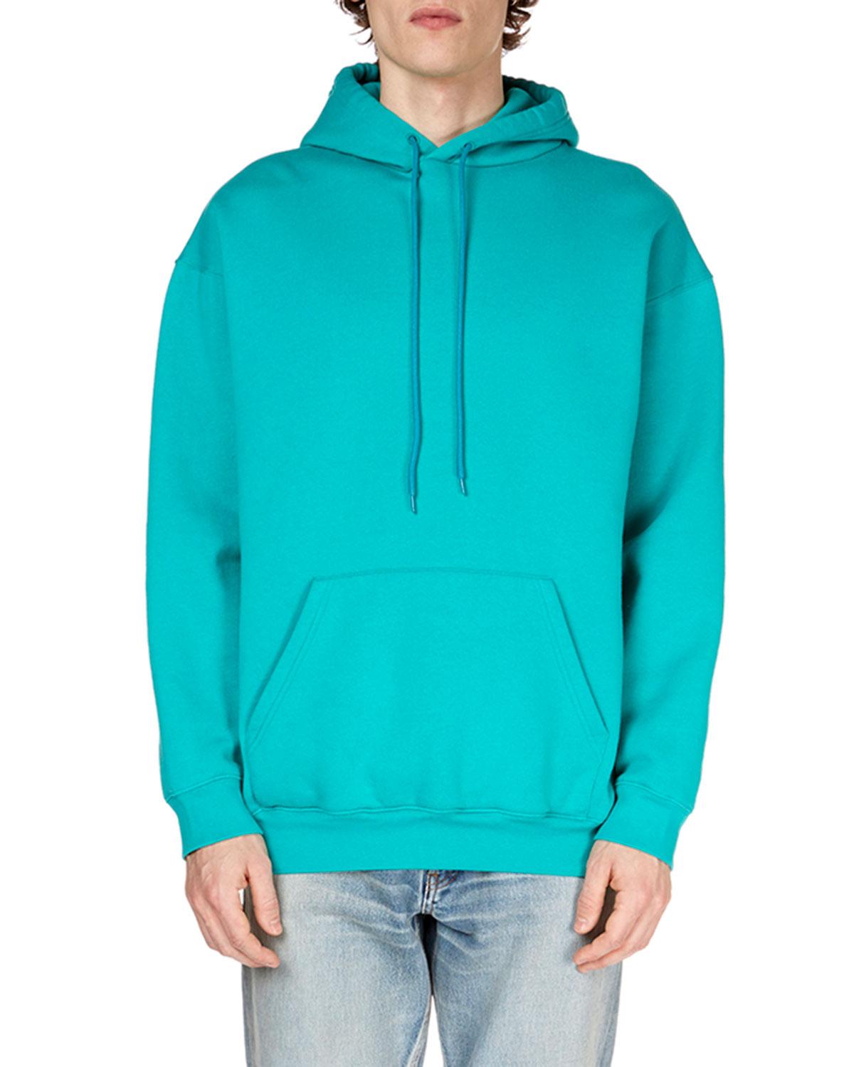 turquoise hoodie mens