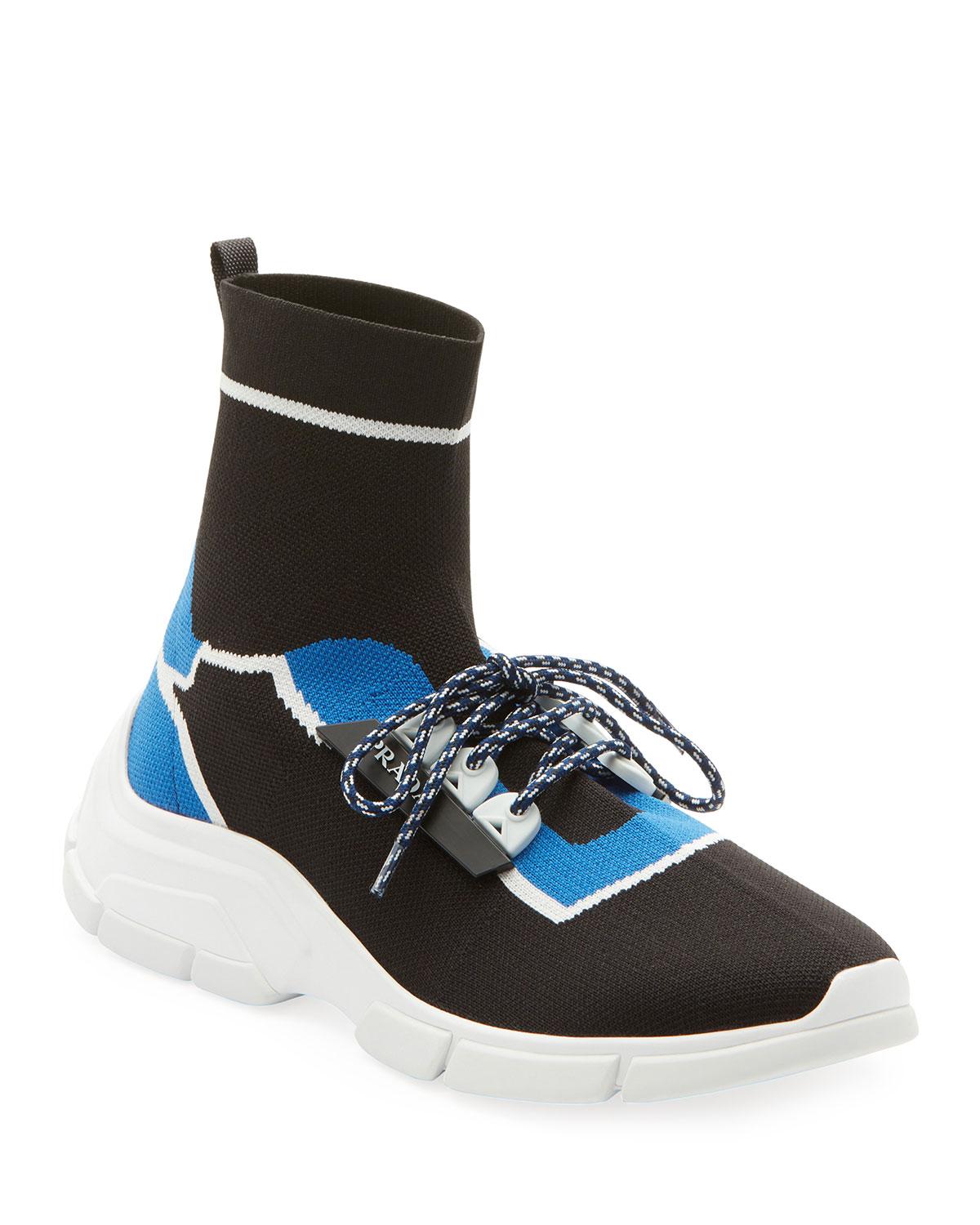 prada socks sneakers