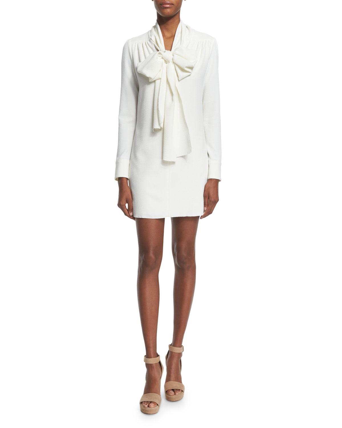 see by chloe dress white