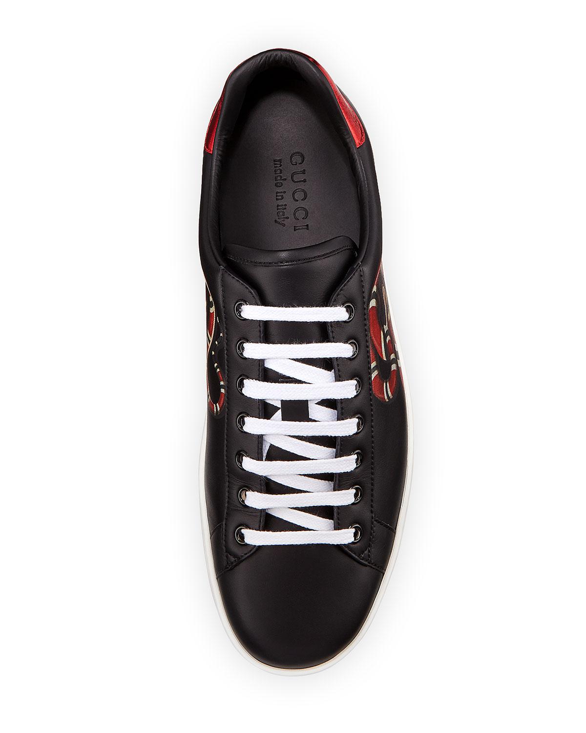 ace kingsnake print sneaker