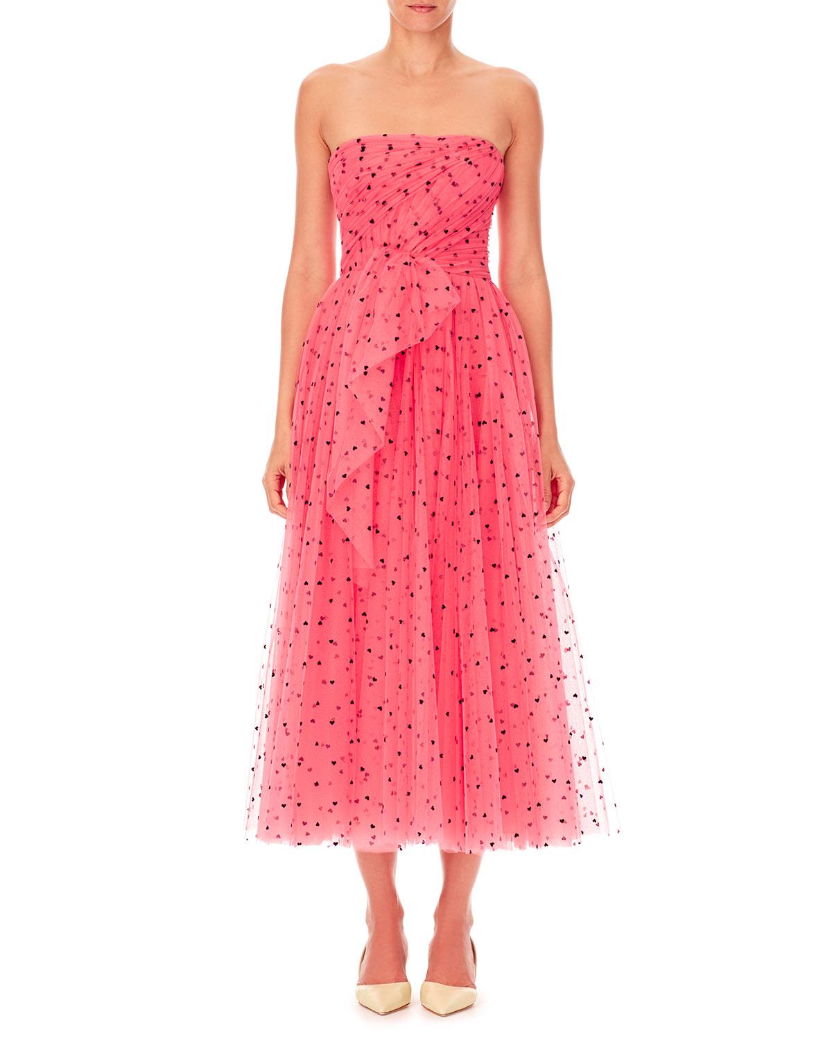 carolina herrera pink dress