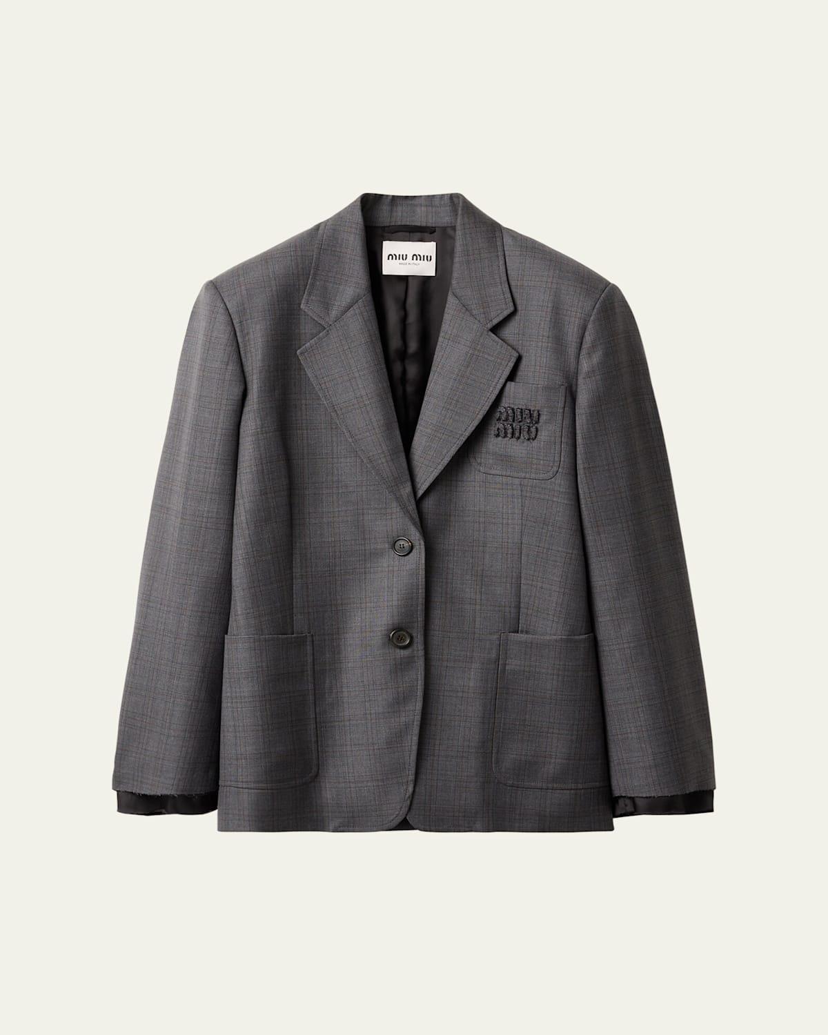【MiuMiu】ダブルブレスト テーラード ブレザー☆SALE中 Miu Miu Blazers, sport coats and suit jackets for Women