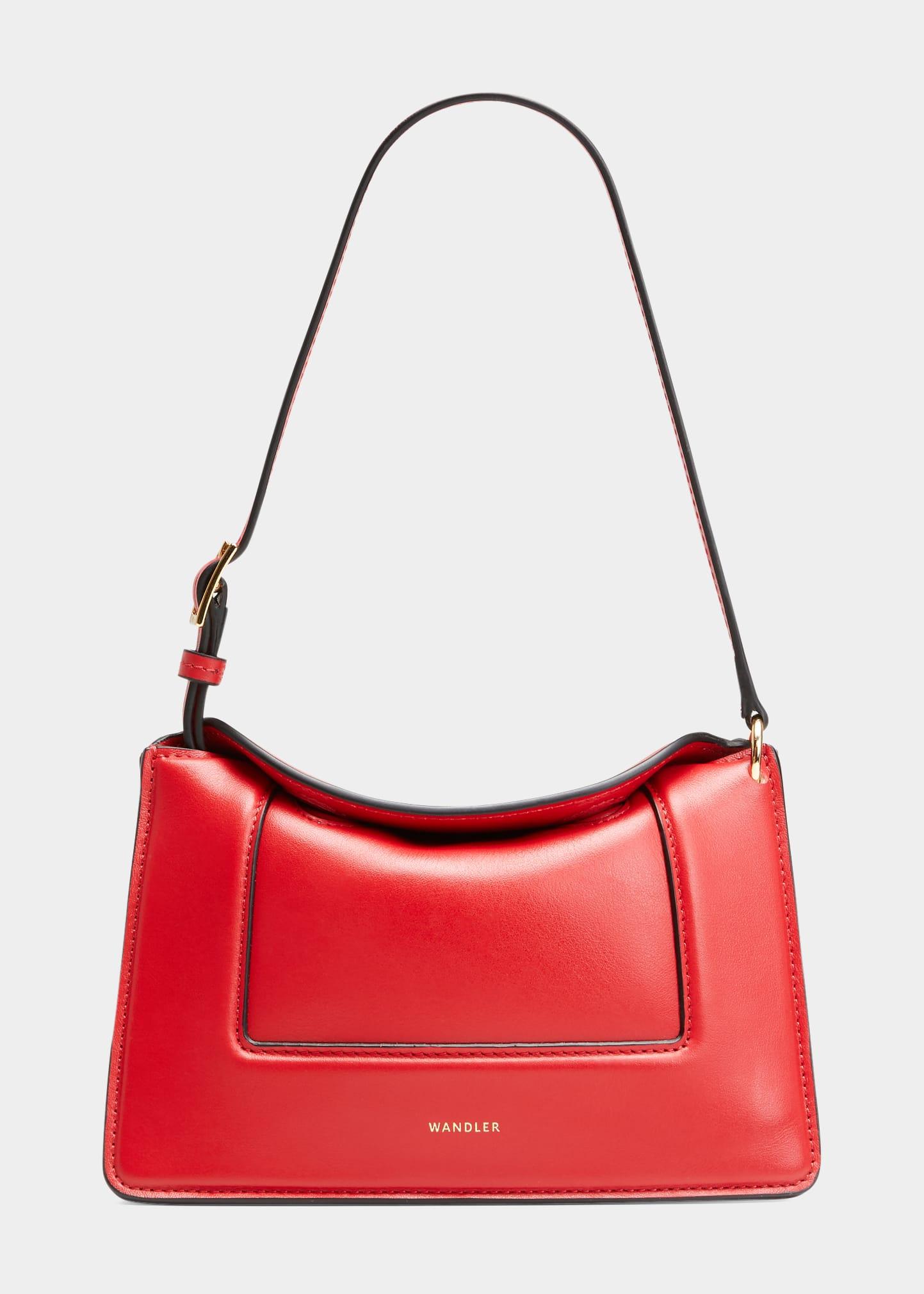 Wandler Penelope Micro Leather Shoulder Bag in Red | Lyst