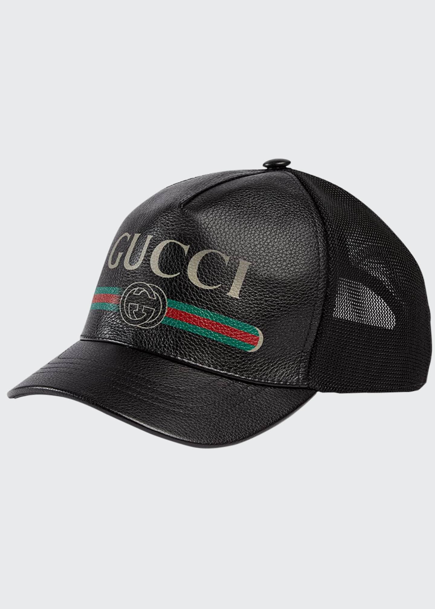 COPY - Black Gucci buckle hat. NEW! Gucci GG Canvas Bucket Hat with Double G Black - US main image 4
