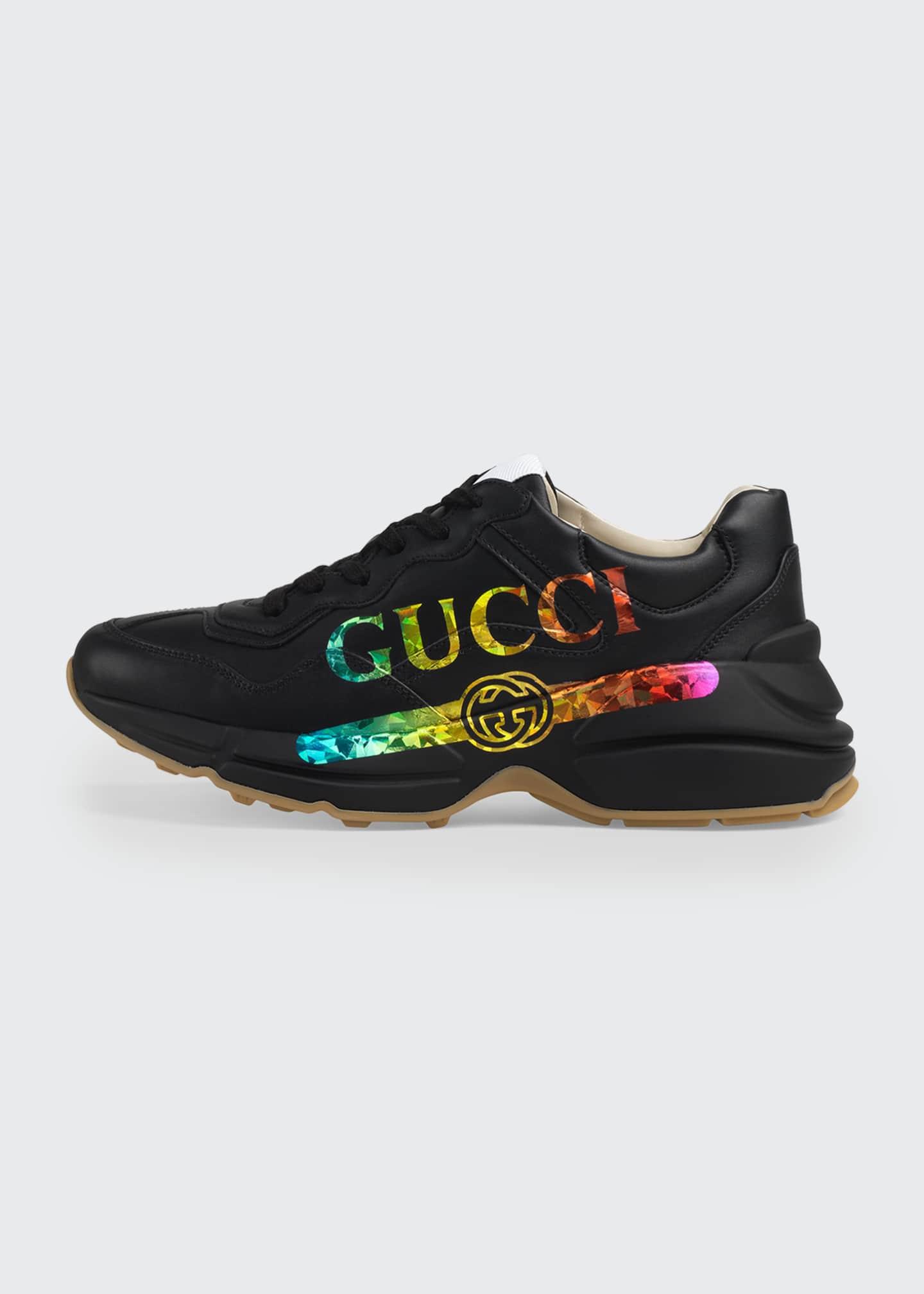 Gucci Rainbow Shoes Online Sale, UP TO 51% OFF