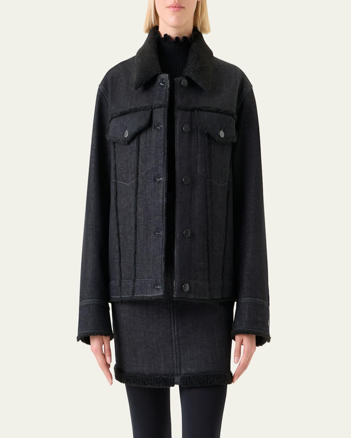 AKRIS punto★　アクリス　ファーコート　エレガンス　高級　アウター ウールダブルフェイス・コート“The Duo Coat”