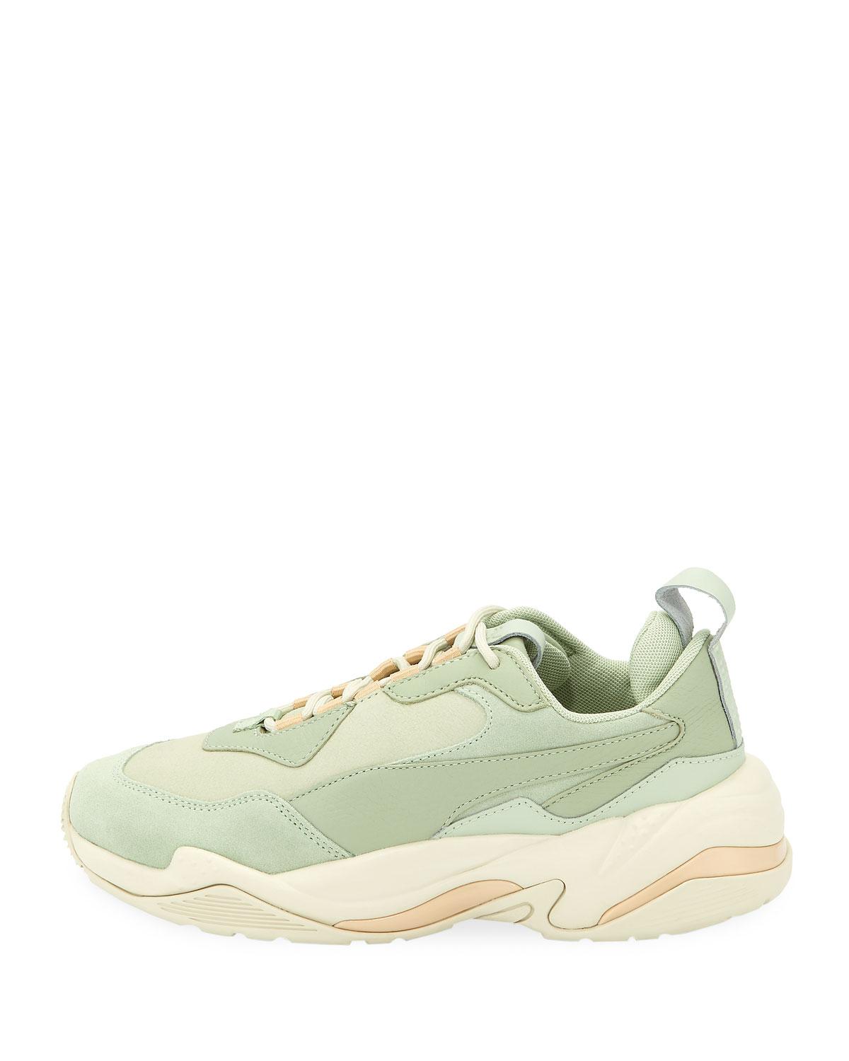 puma thunder leather trainers
