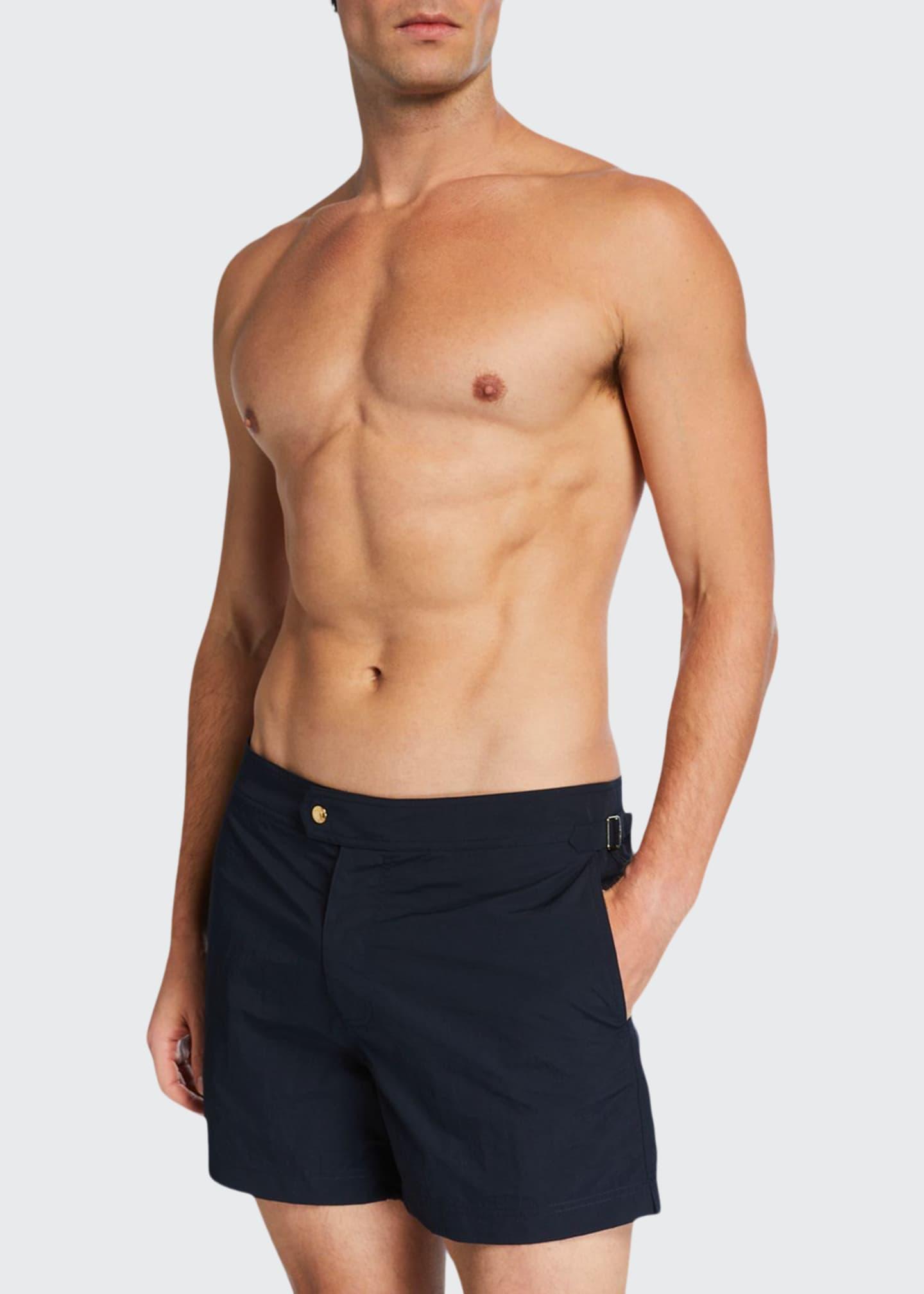 Tom Ford Synthetic Men's Solid Swim Trunks in Blue for Men Lyst