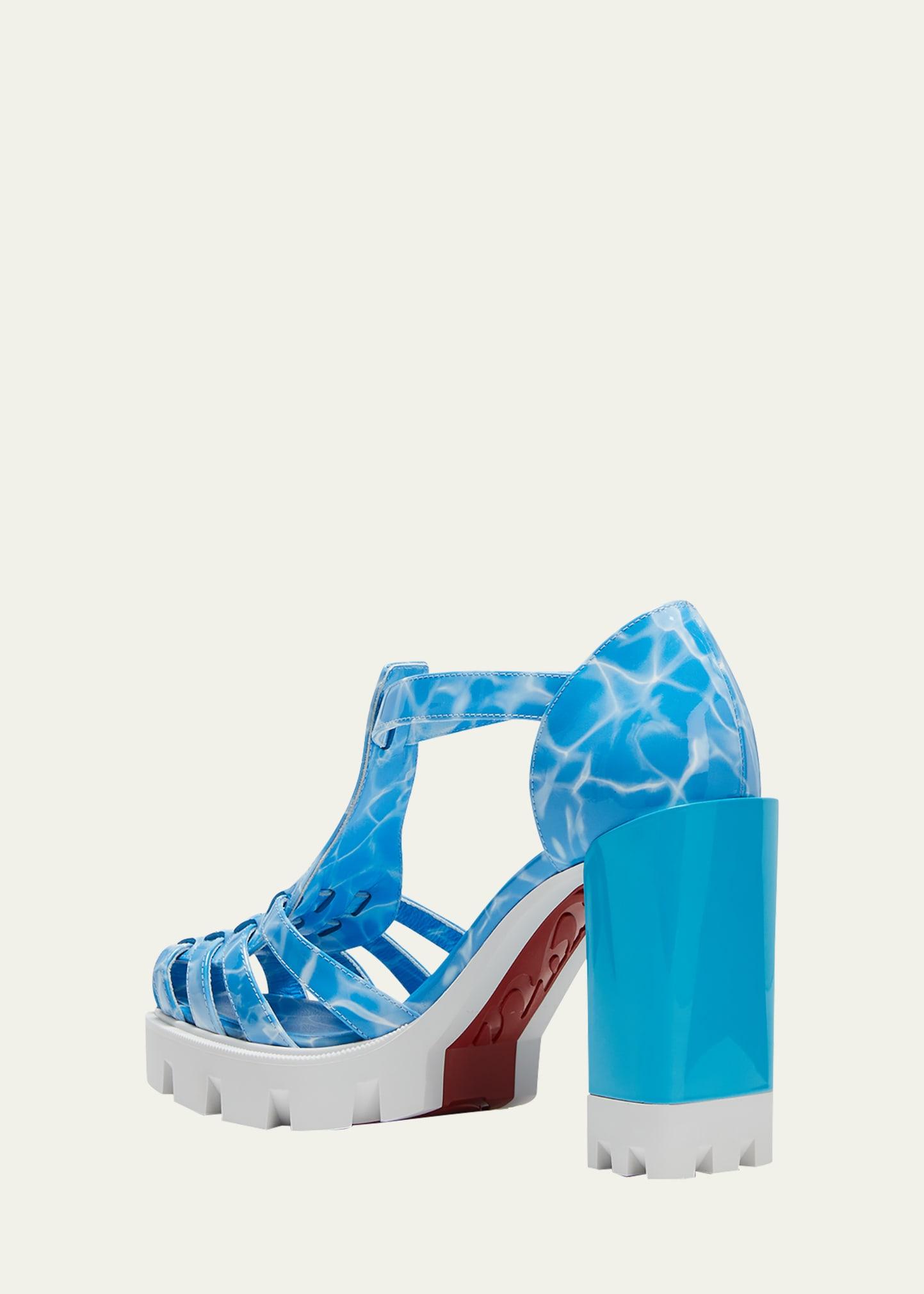teal red bottoms