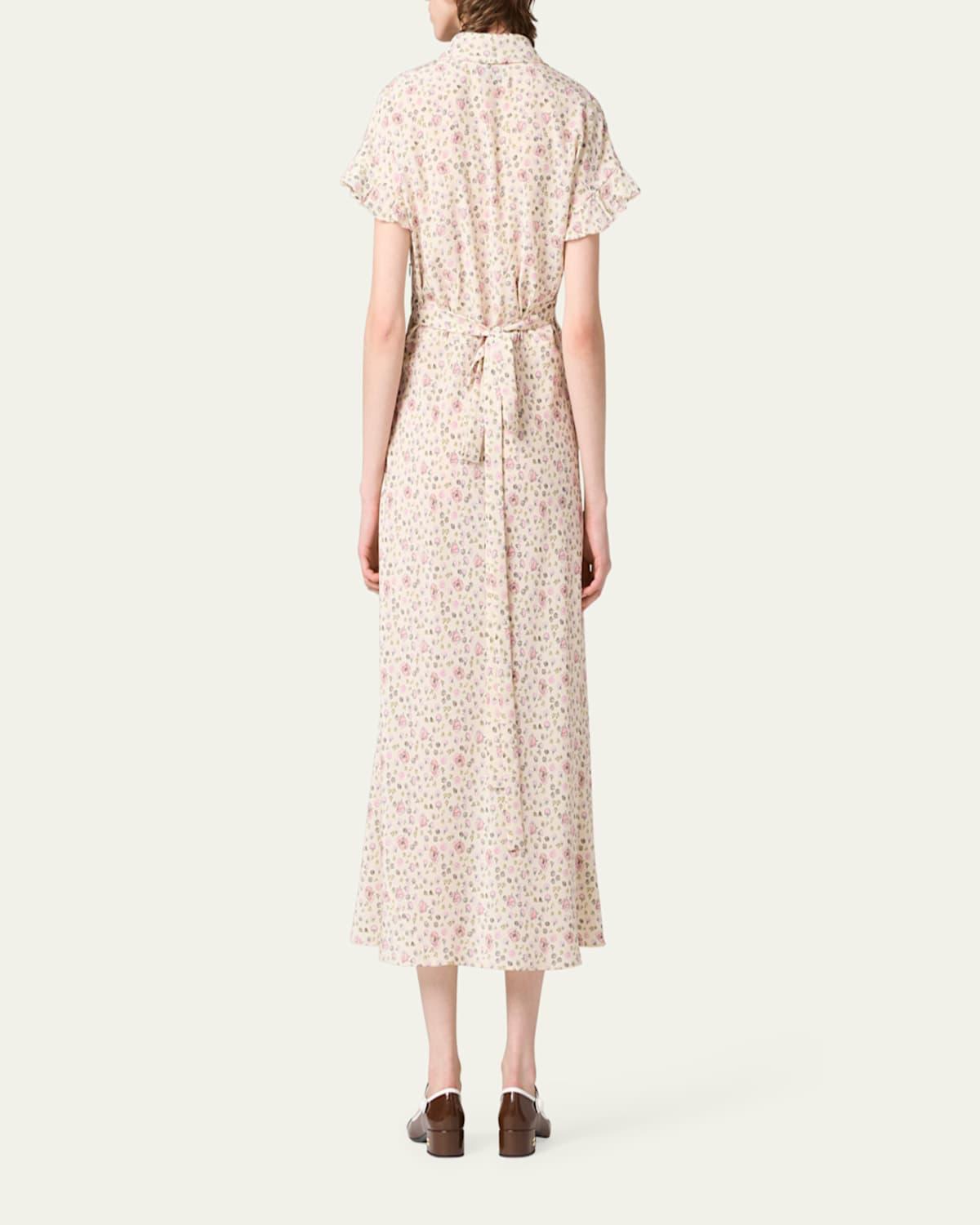 ワンピース MIU MIU  Cotton short dress MIU MIU Cotton Mini Dress - Black | Garmentory
