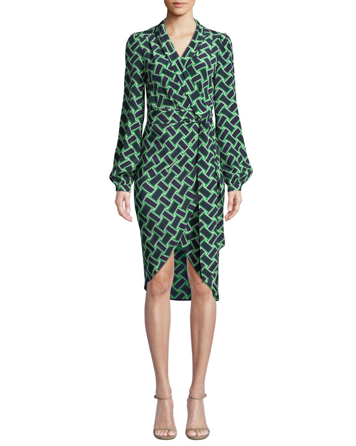 dvf carla tulip dress