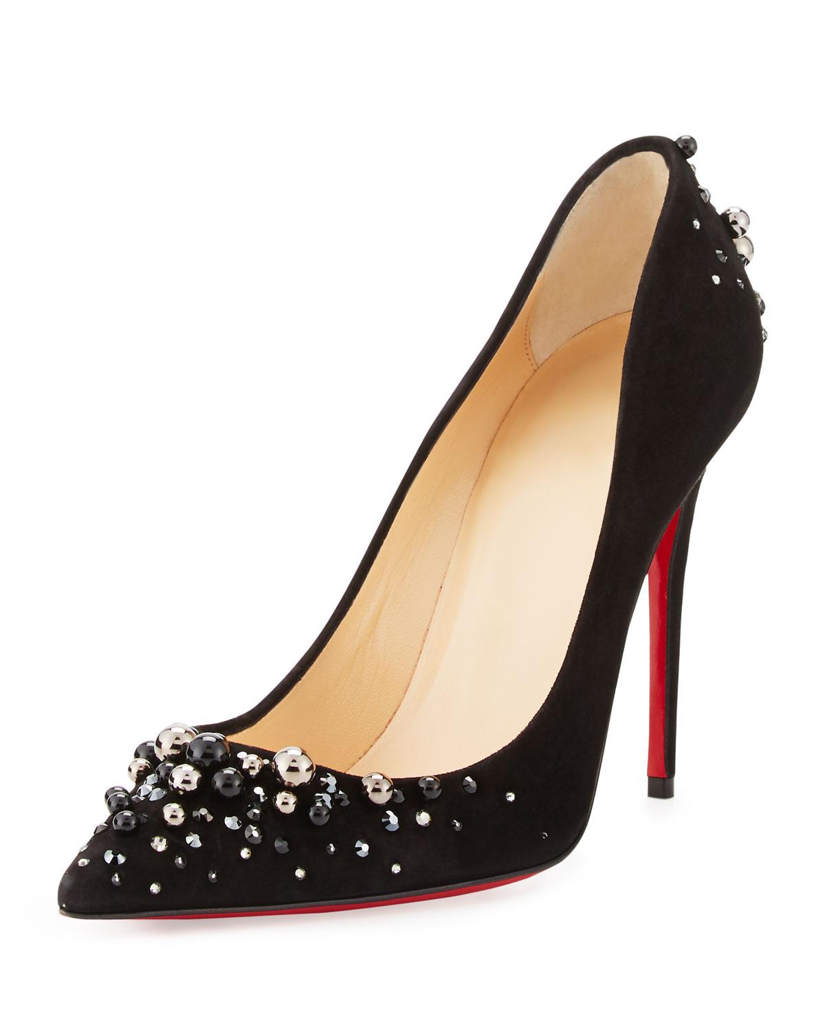 christian louboutin pearl sandals