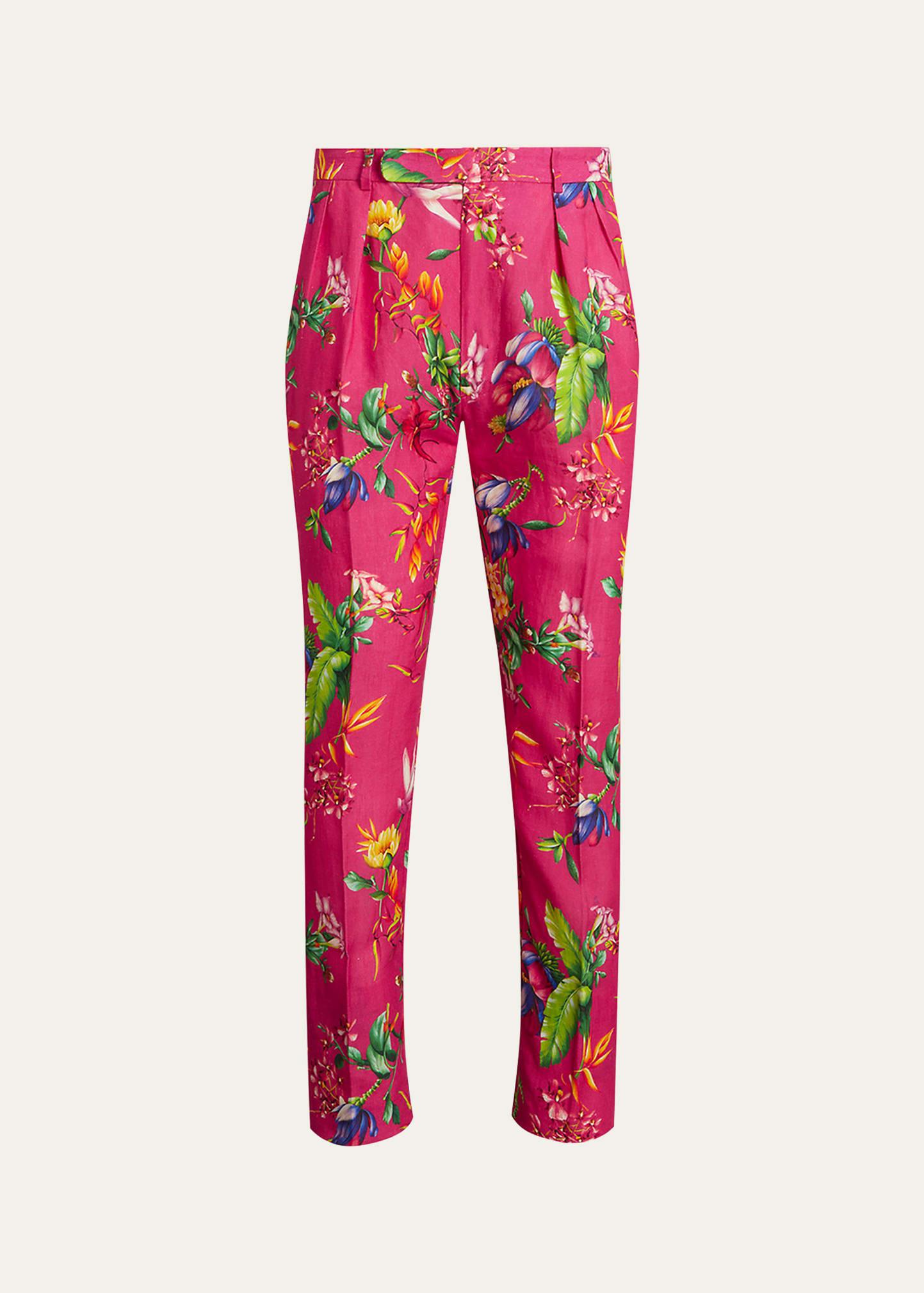 Ralph lauren printed trousers hot sale