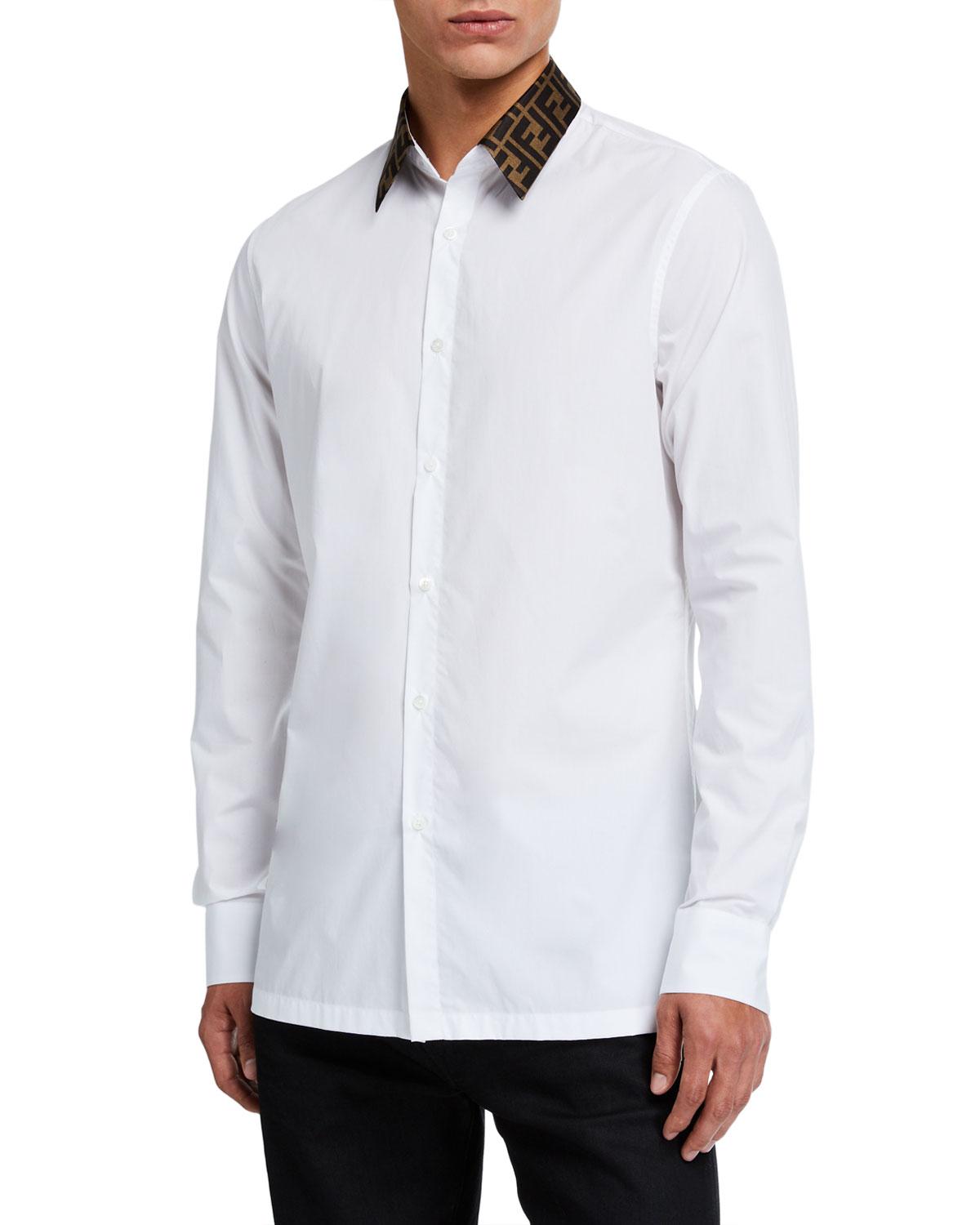 fendi men's button down