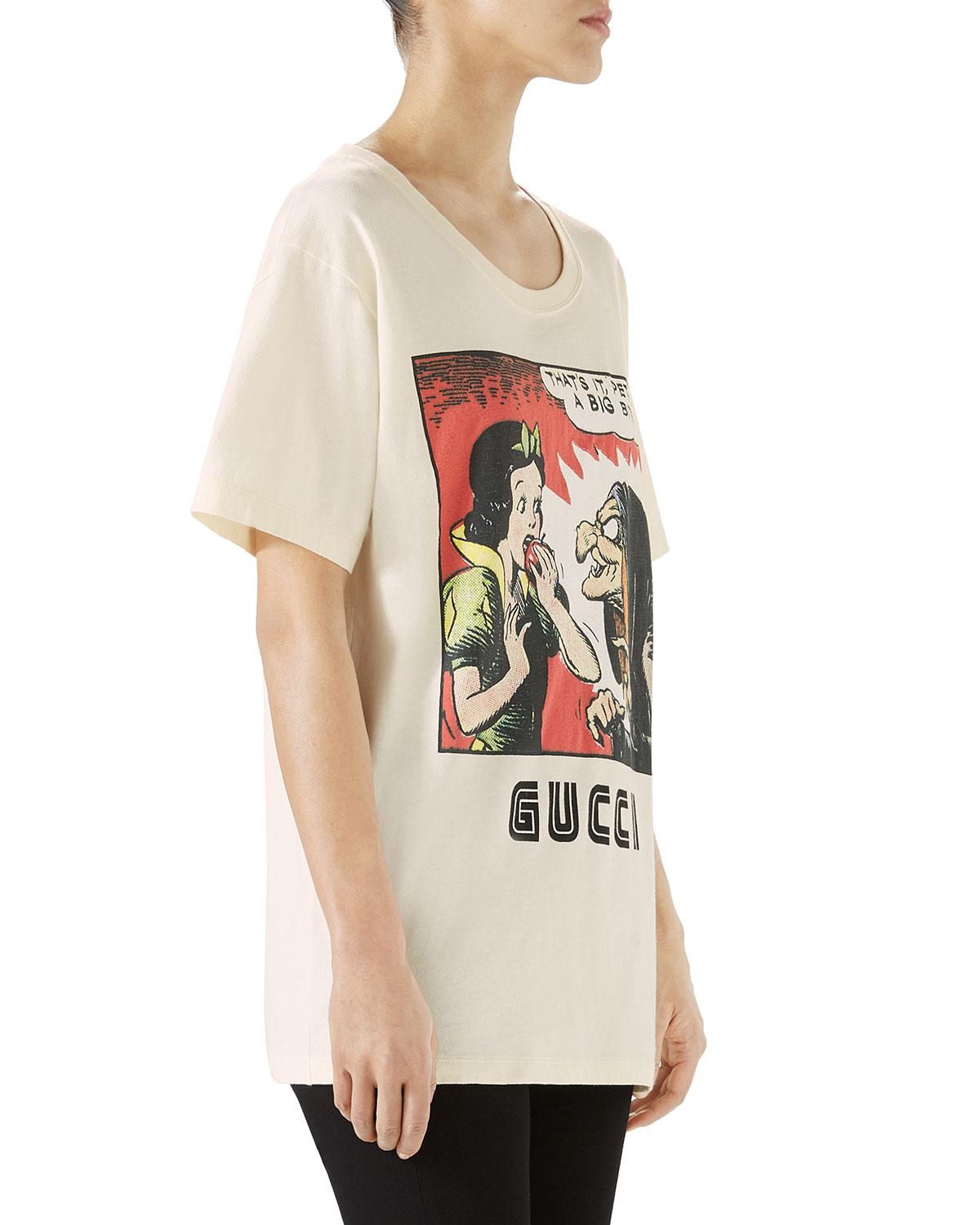 snow white gucci t shirt