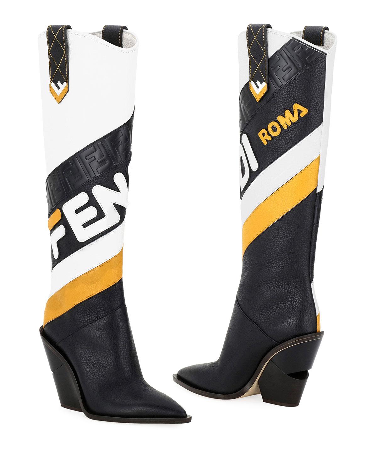 fendi mania boots