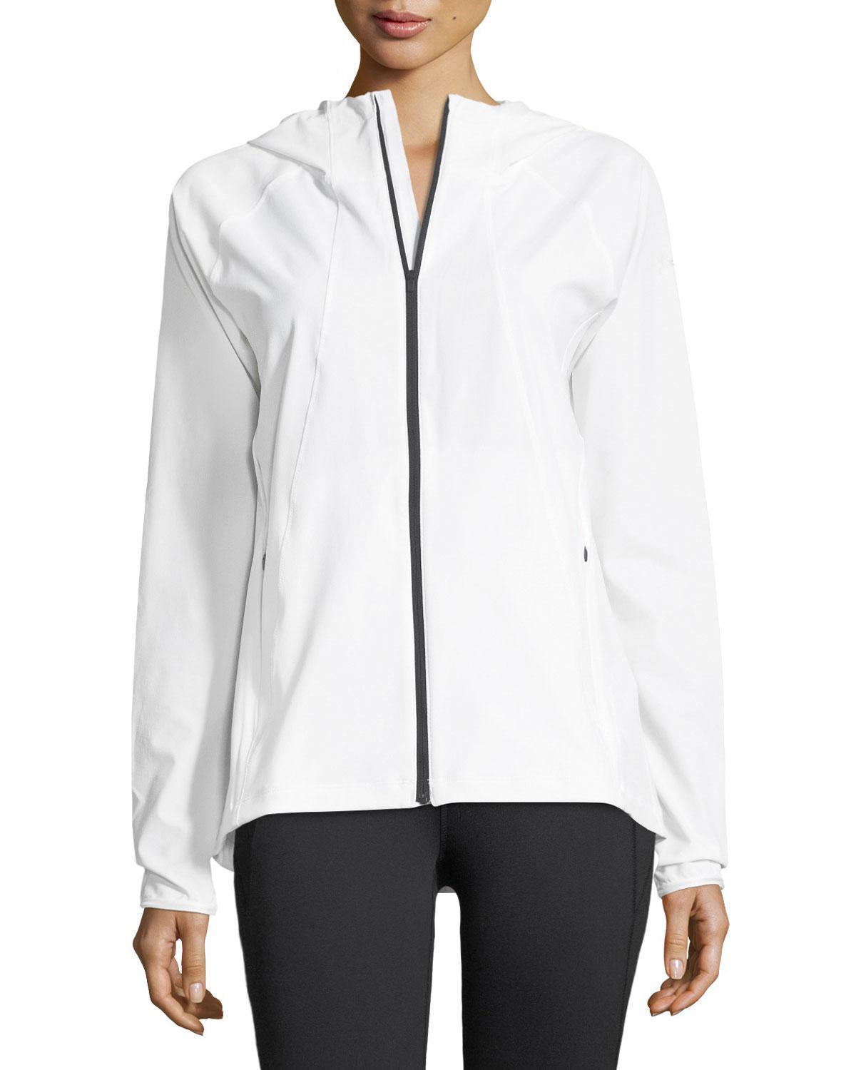 Download Under Armour Cotton Outrun The Storm Zip-front Hooded ...