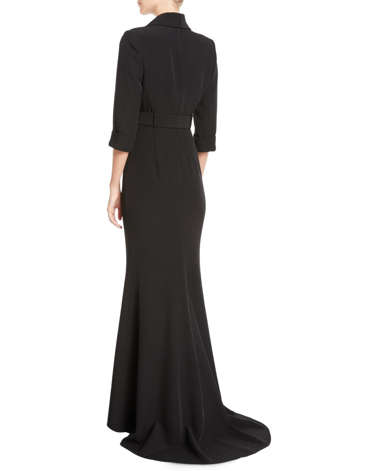 Tuxedo Evening Gown