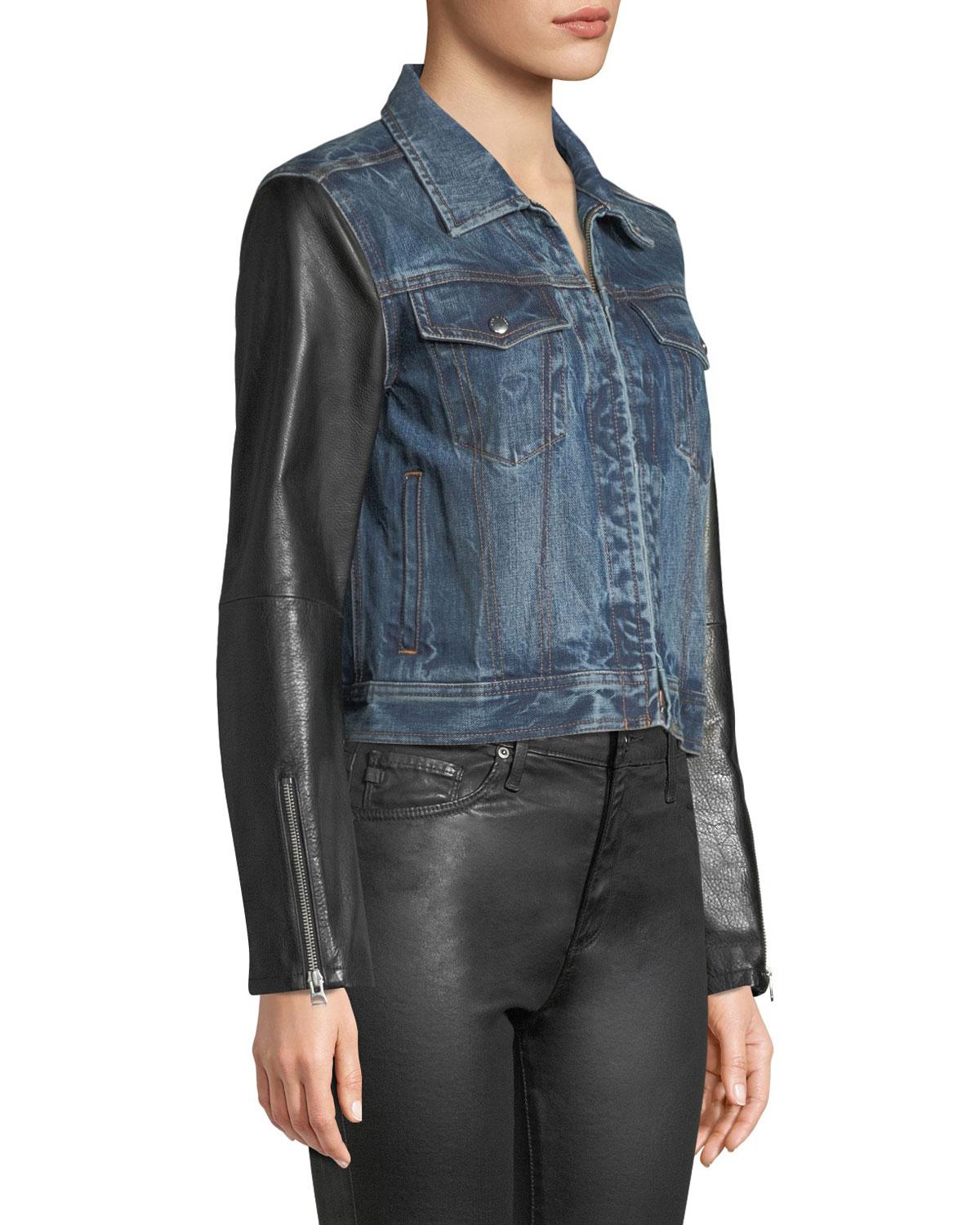rag and bone nico denim jacket