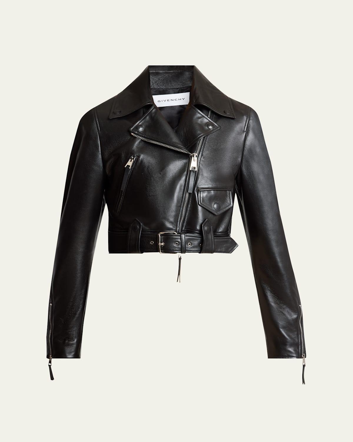 ブルゾン GIVENCHY Women Jackets BW00N0611N 004 Black Bomber with zipped shawl collar in nappa leather | Givenchy