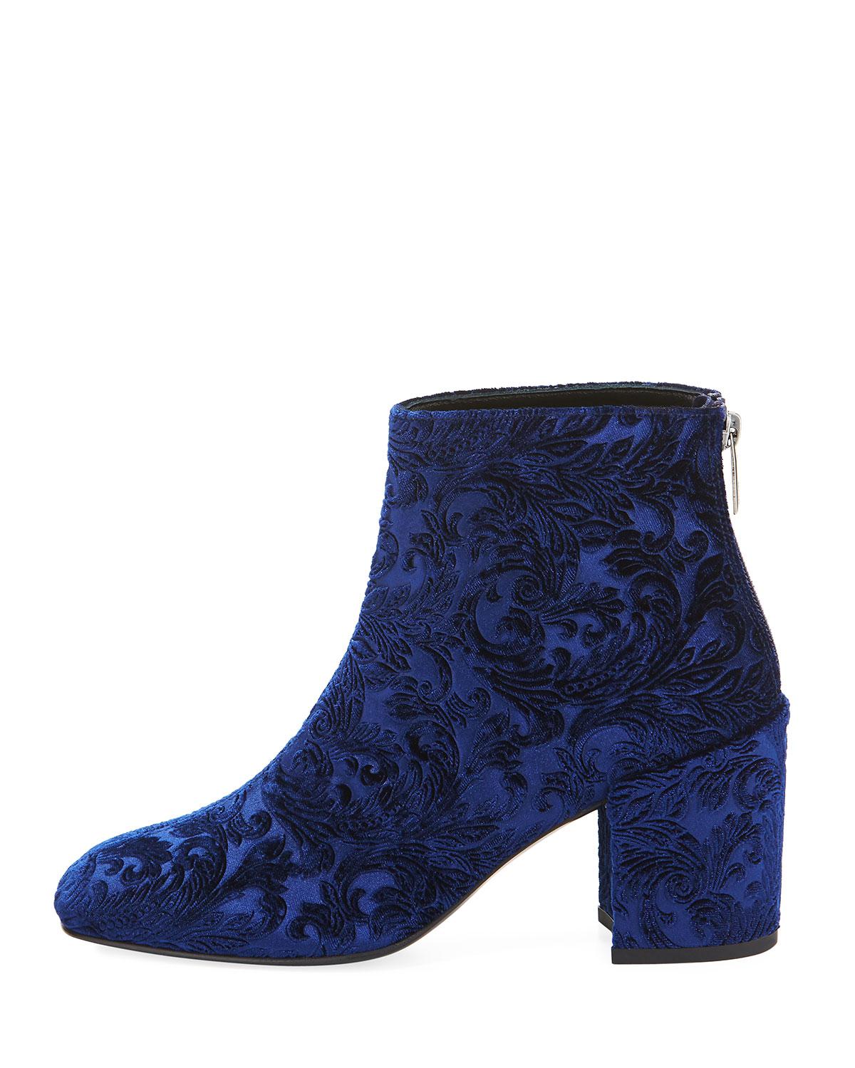 stuart weitzman instep block heel ankle boots