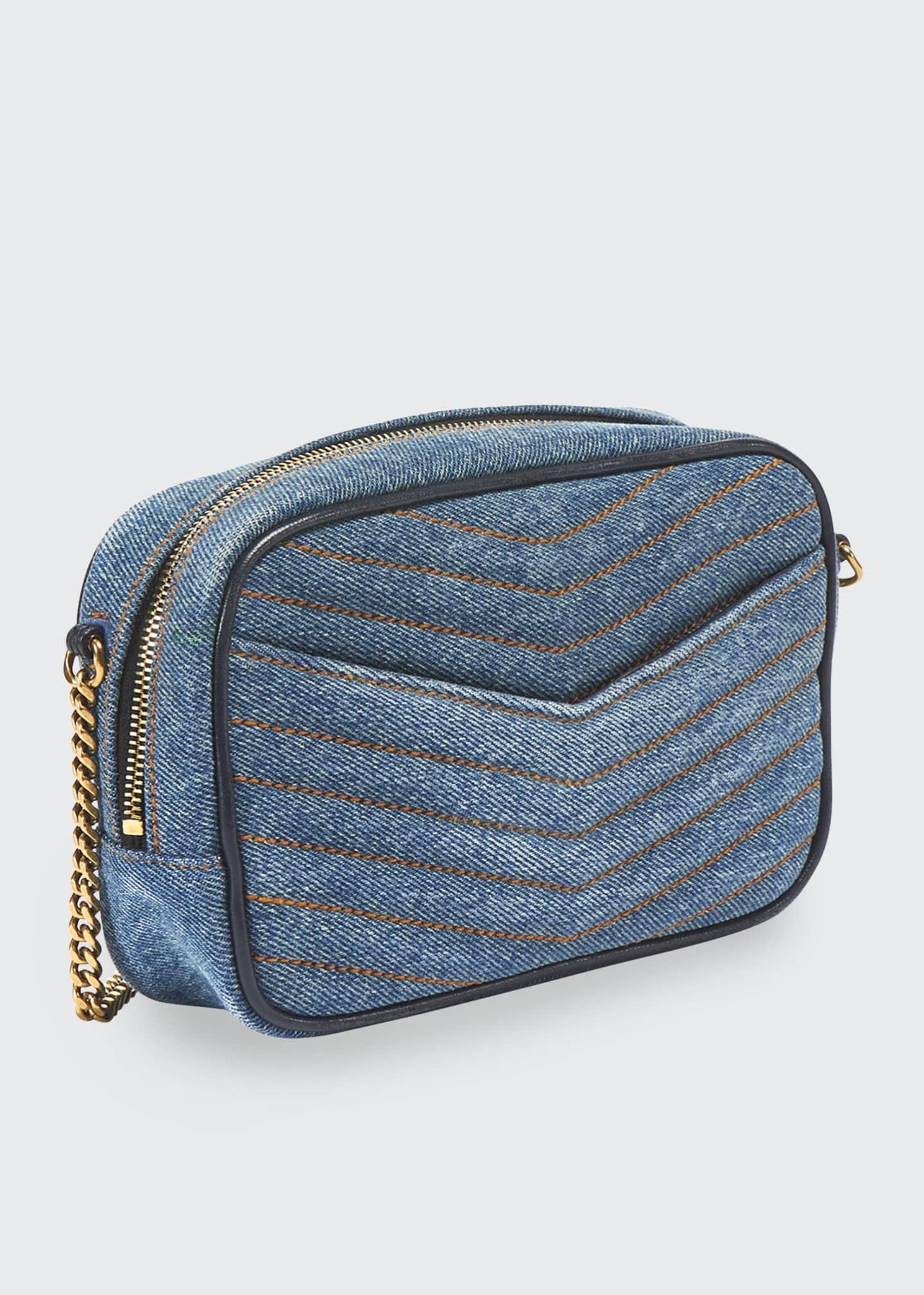 ysl denim bag