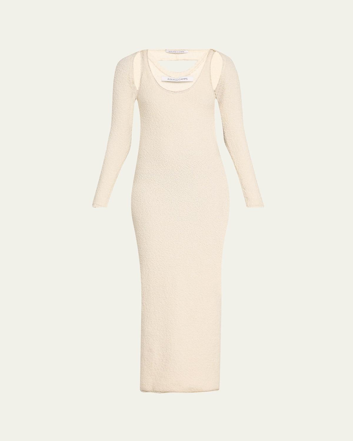 open lace back dress Aisling Pink Rosette Mini Dress