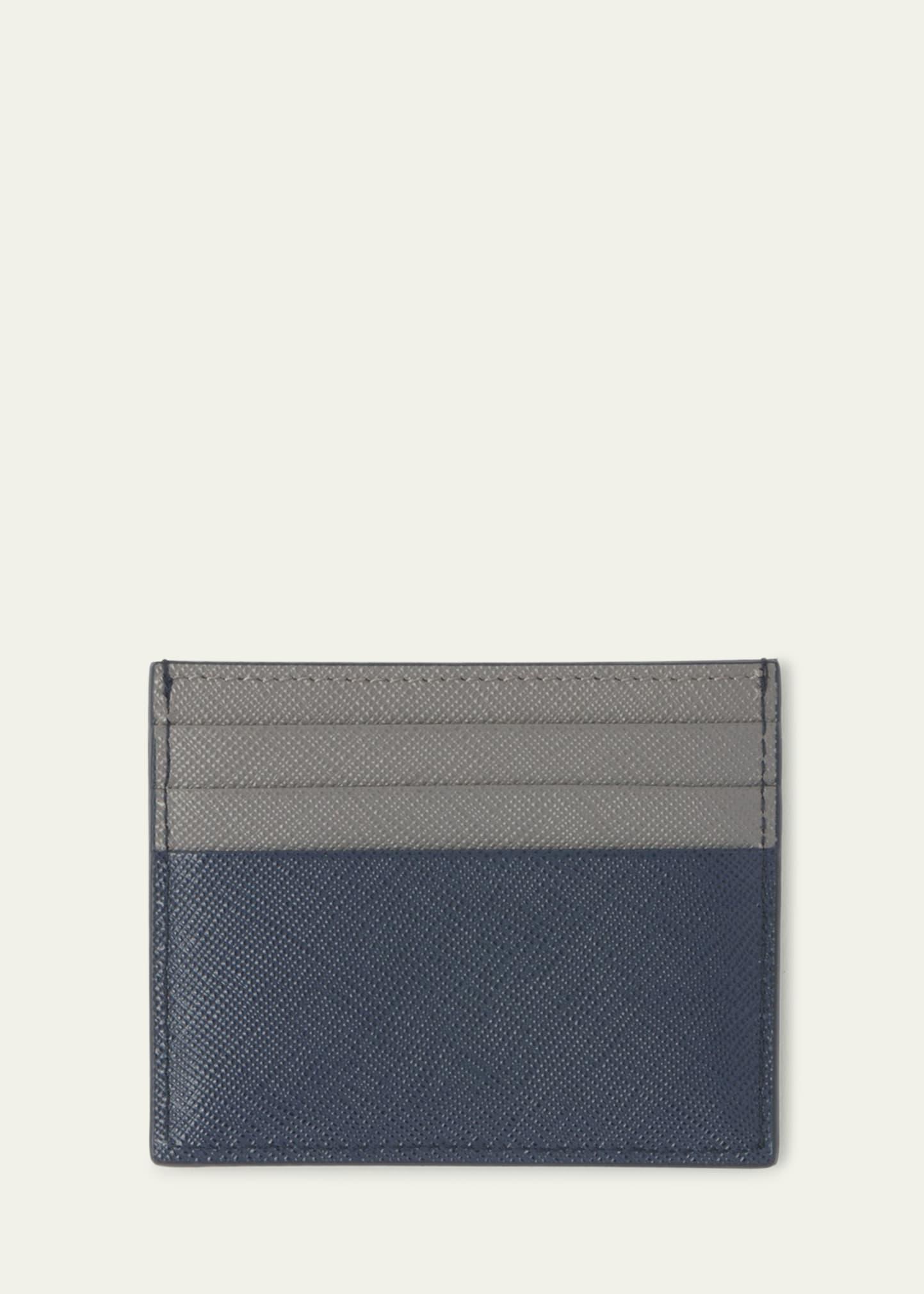 Prada Saffiano Leather Wallet, Baltico