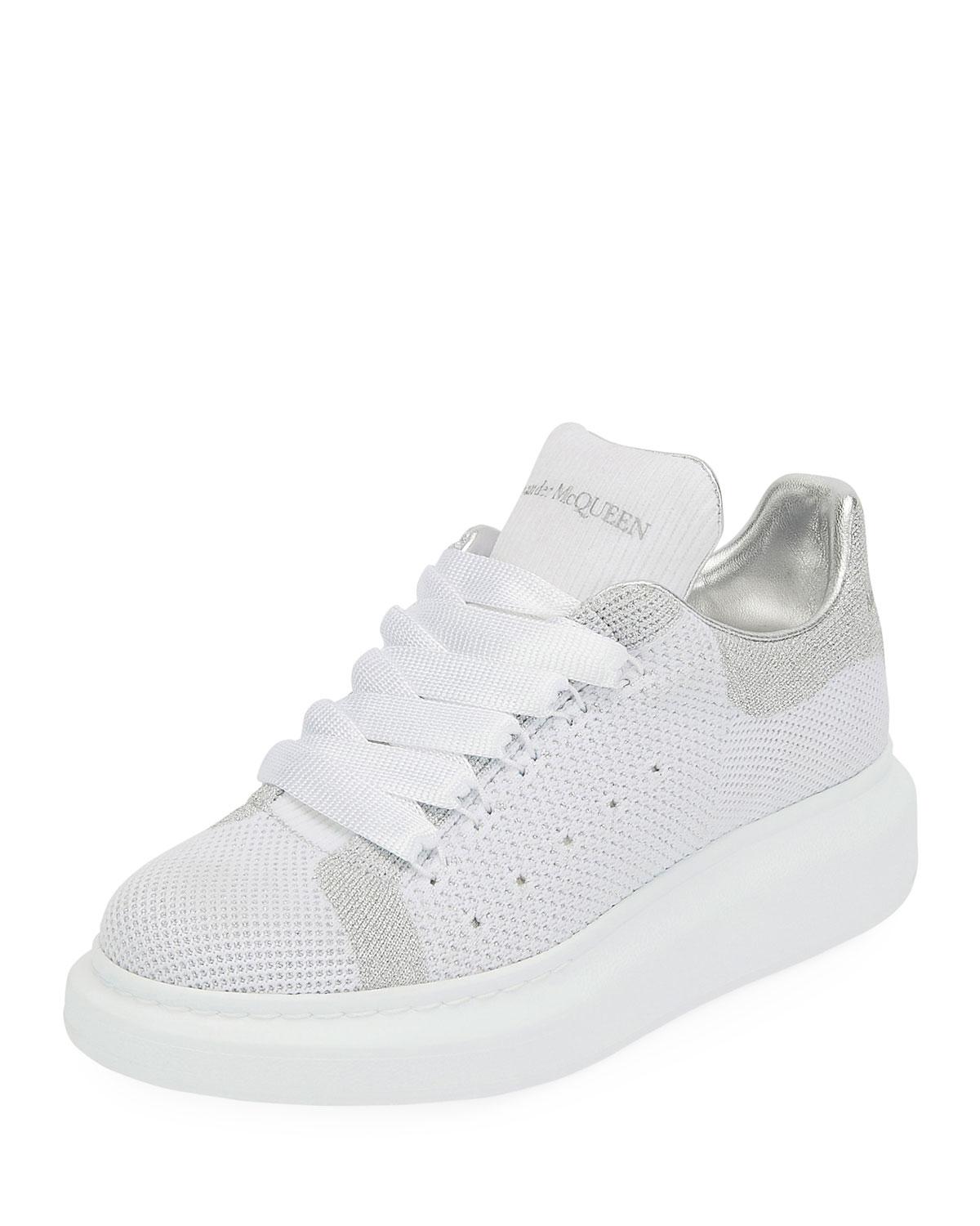 knitted alexander mcqueen trainers
