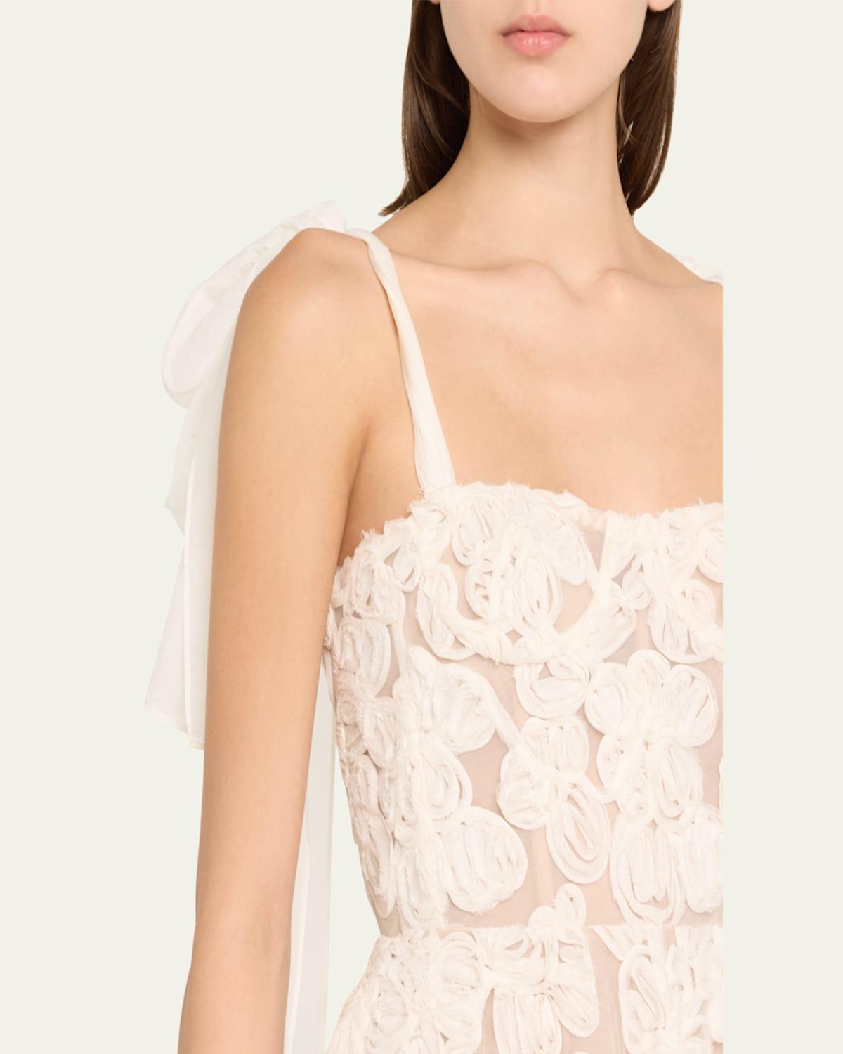 bronx and banco sabrina embroidered a line midi dress Pre-owned Bronx and Banco Midnight Sequin Gown – Sabrina's Closet main image 0