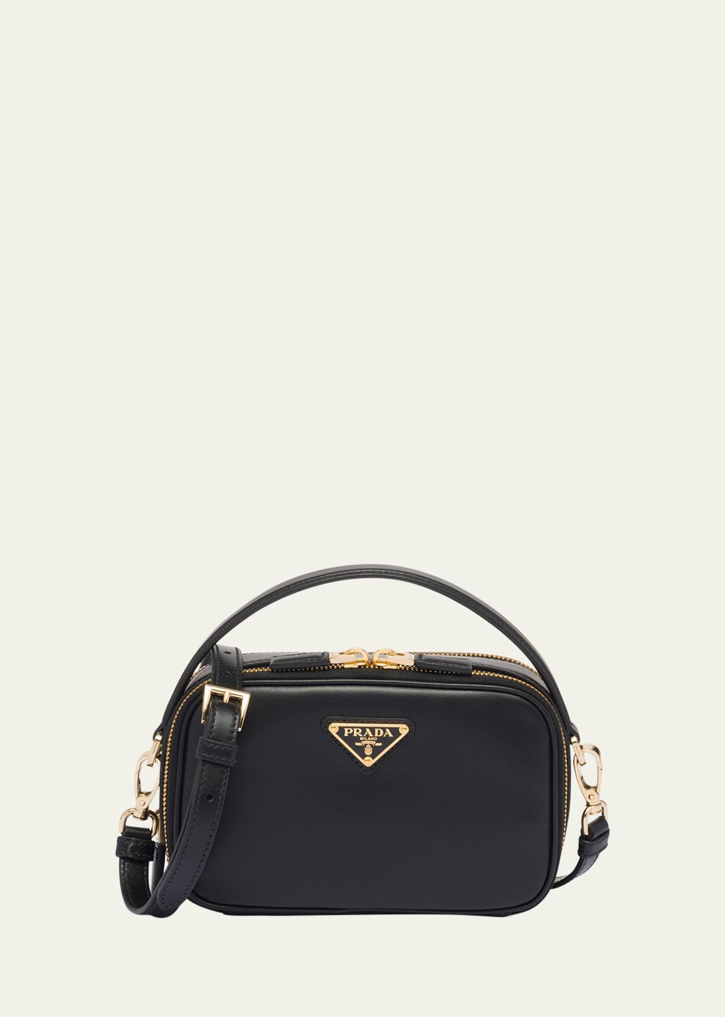 Shoulder bags Prada - Odette blue saffiano leather handbag