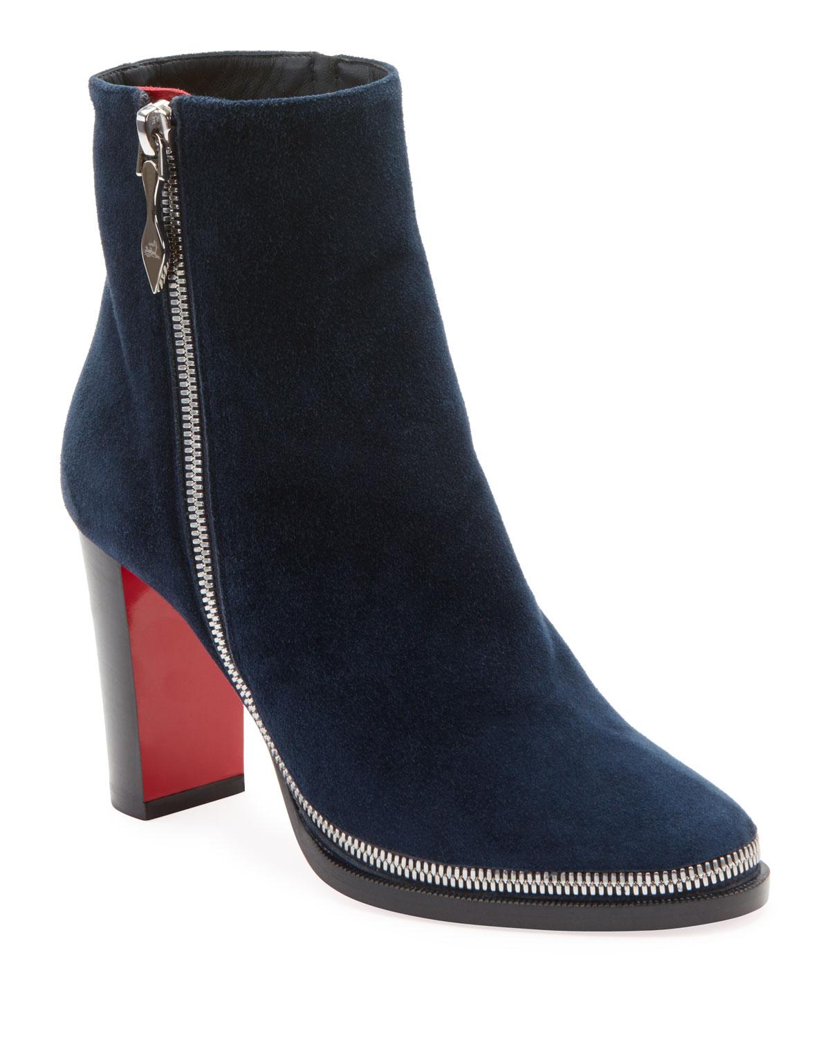 louboutin telezip boots