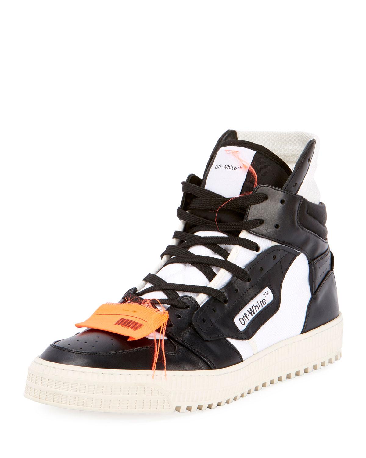 Lyst - Off-white c/o virgil abloh Low 3.0 High-top Sneaker in Black for Men