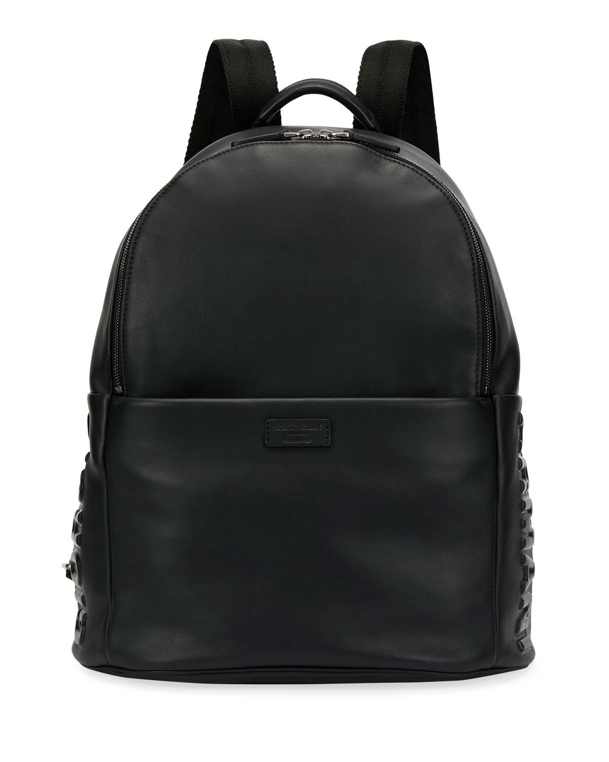 mens armani rucksack