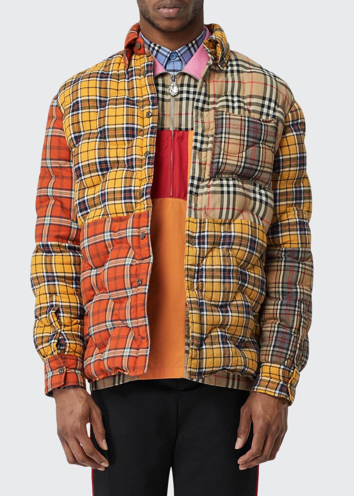 Burberry flannel jacket on sale