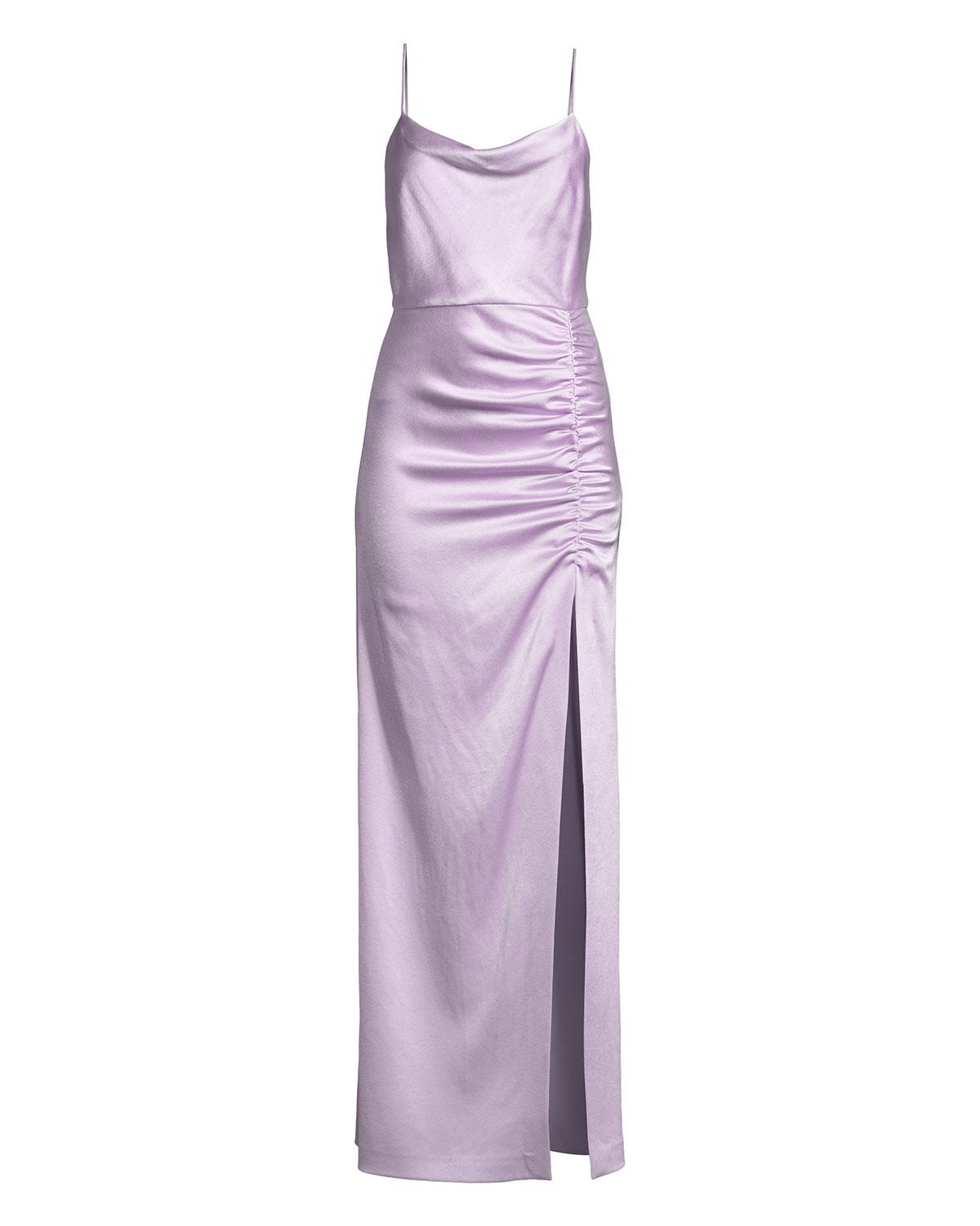 diana ruched maxi dress