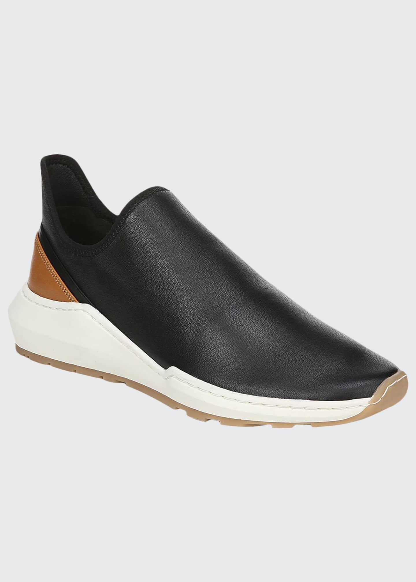 vince leather sneakers