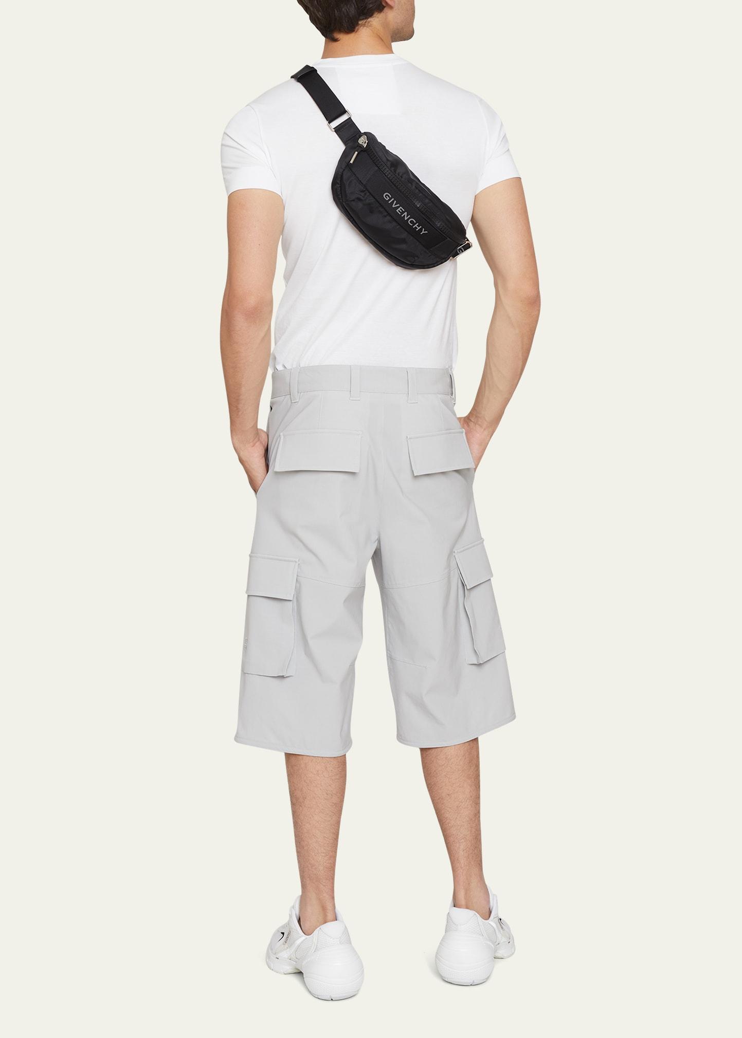 Givenchy G-trek 4g-zip Nylon Belt Bag in Black for Men | Lyst