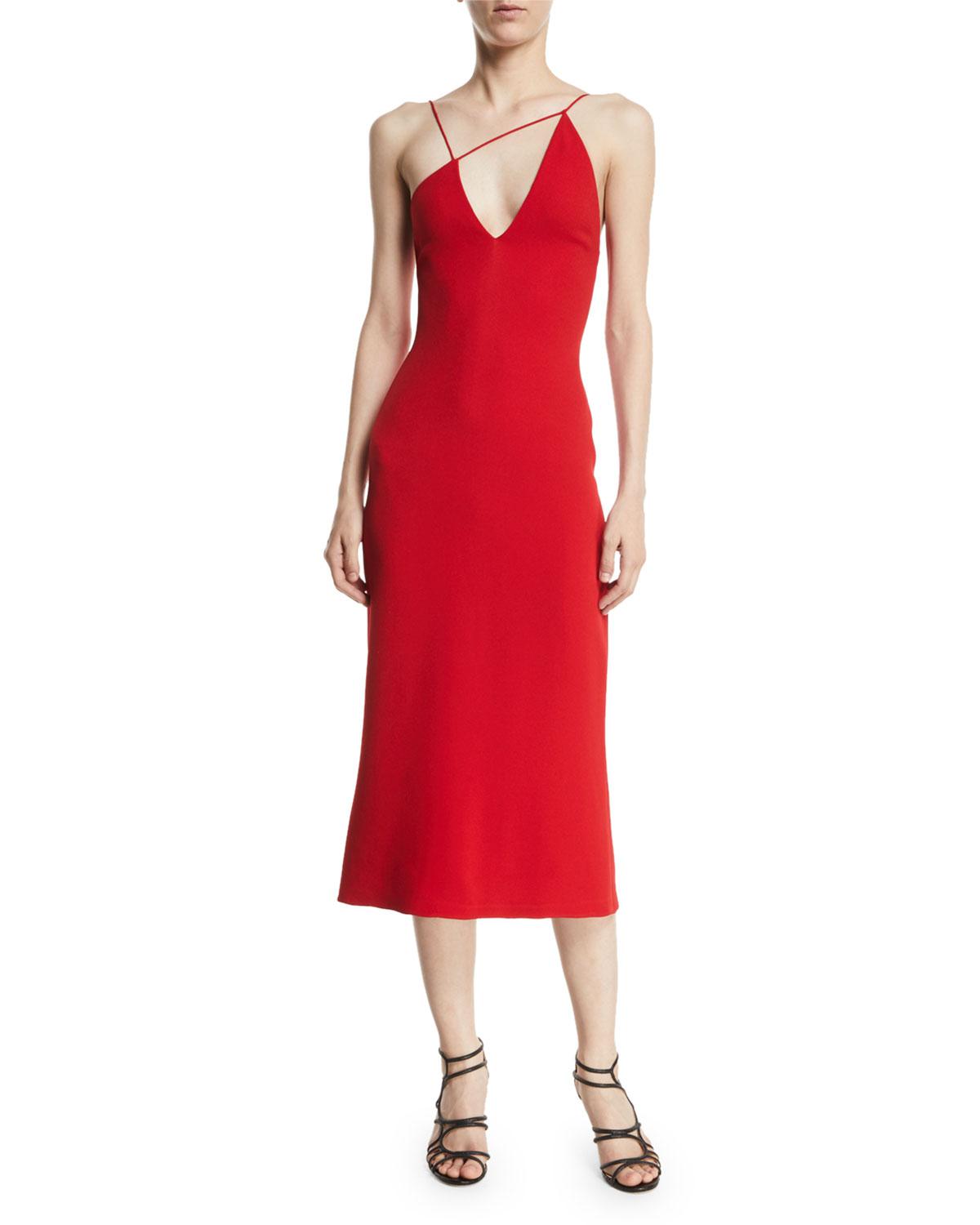cushnie et ochs red dress