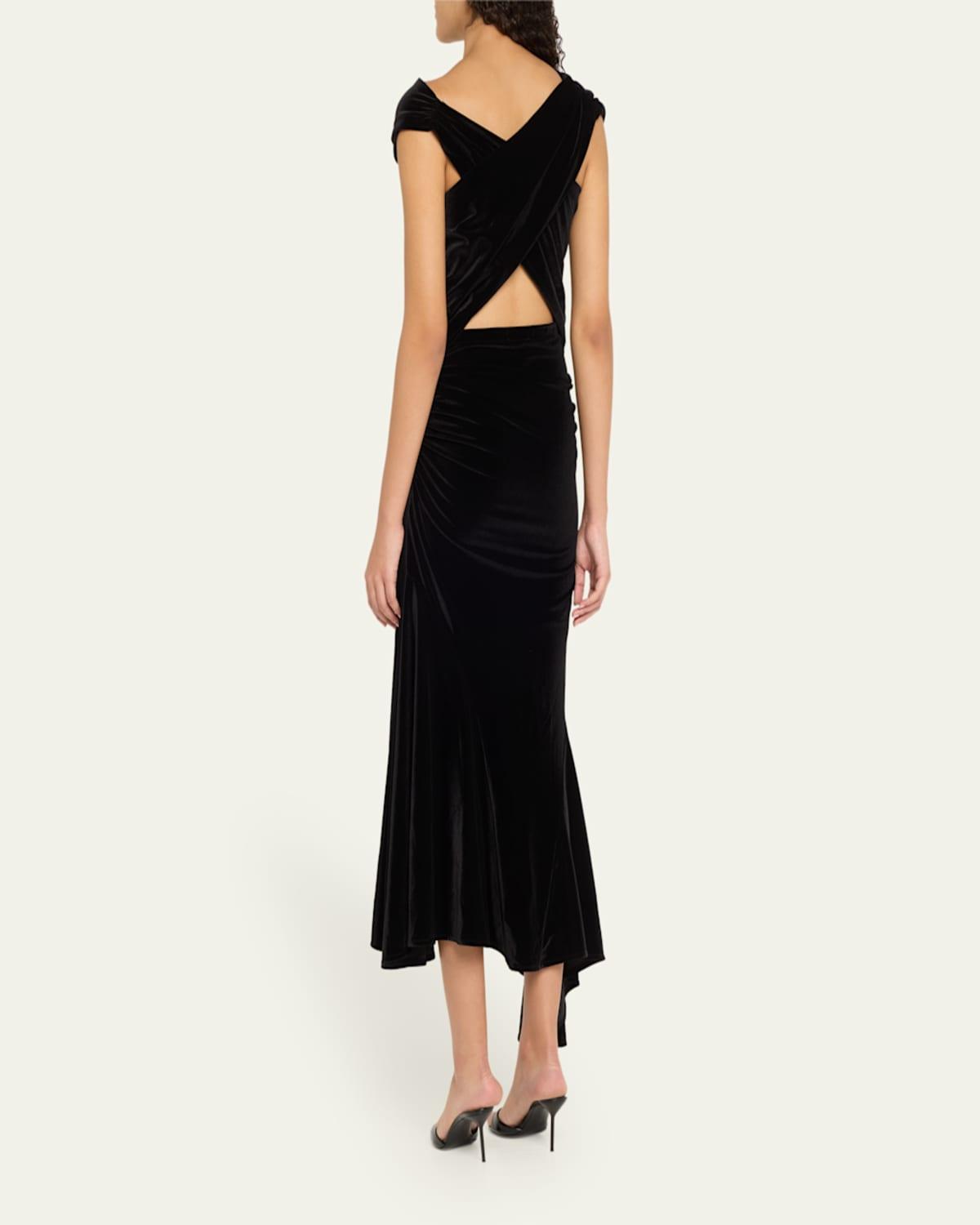 Ganni Velvet Dresses for Women | Lyst