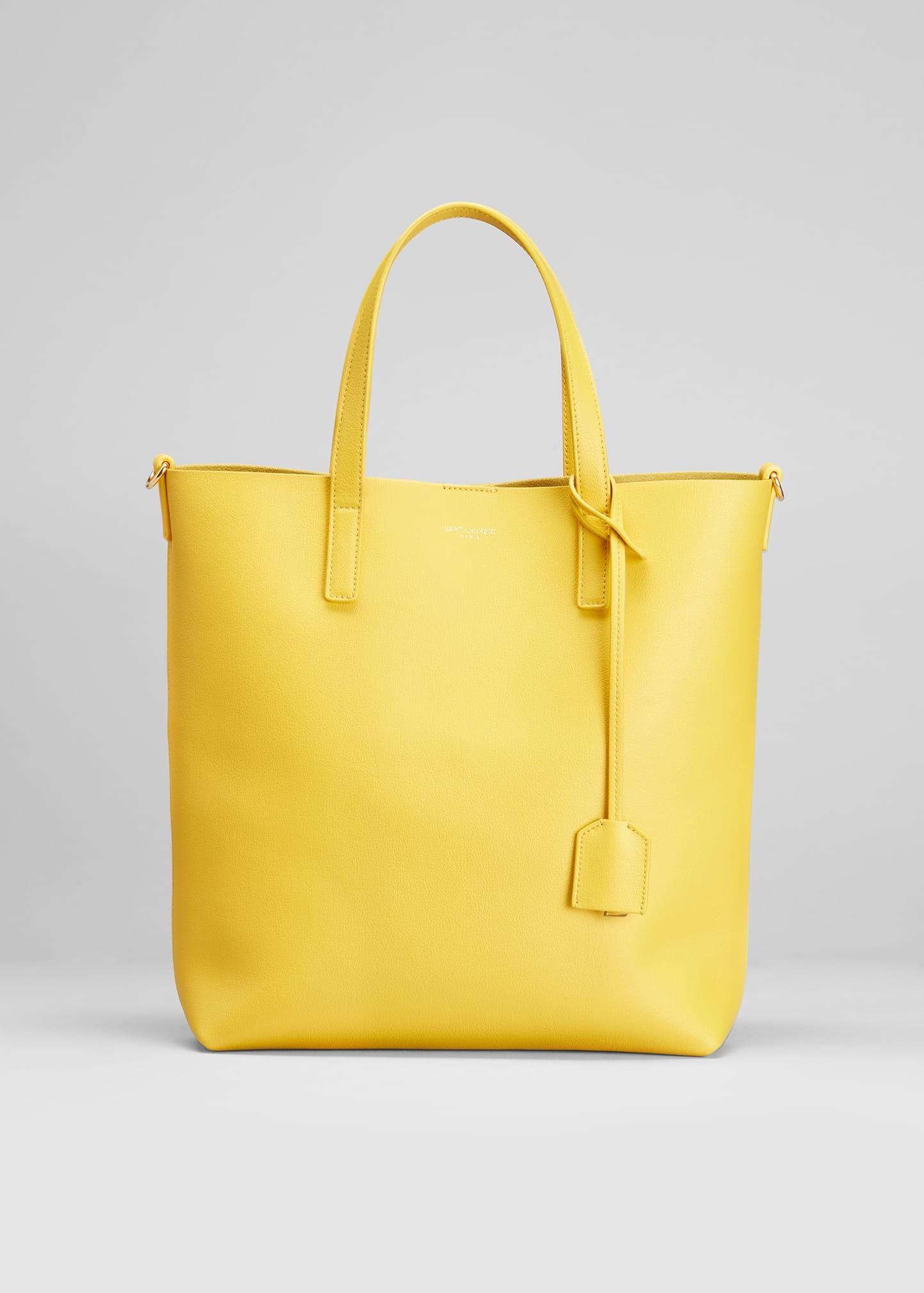 Saint Laurent Ysl Toy Shopping Tote Bag in Yellow Lyst