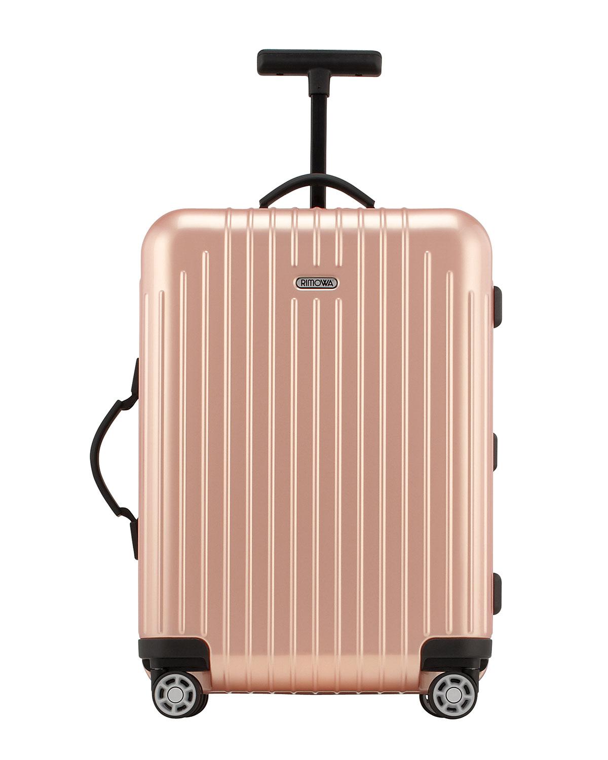 rimowa pink luggage