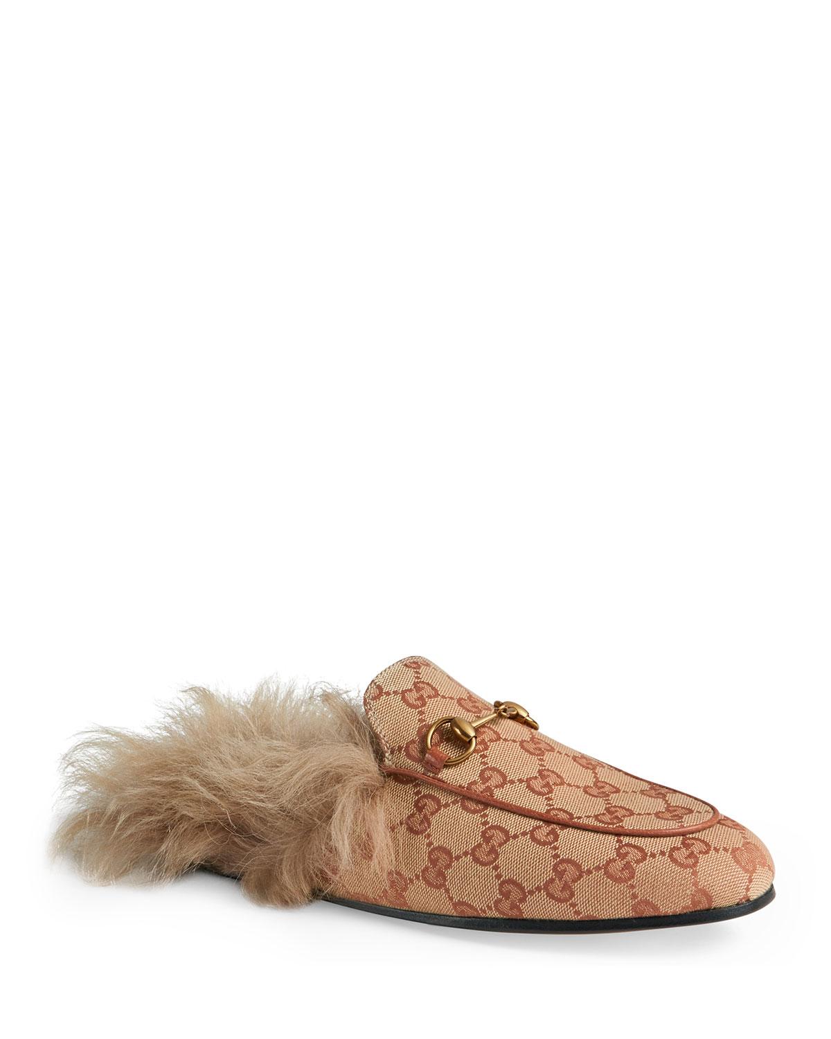 women's princetown canvas slipper