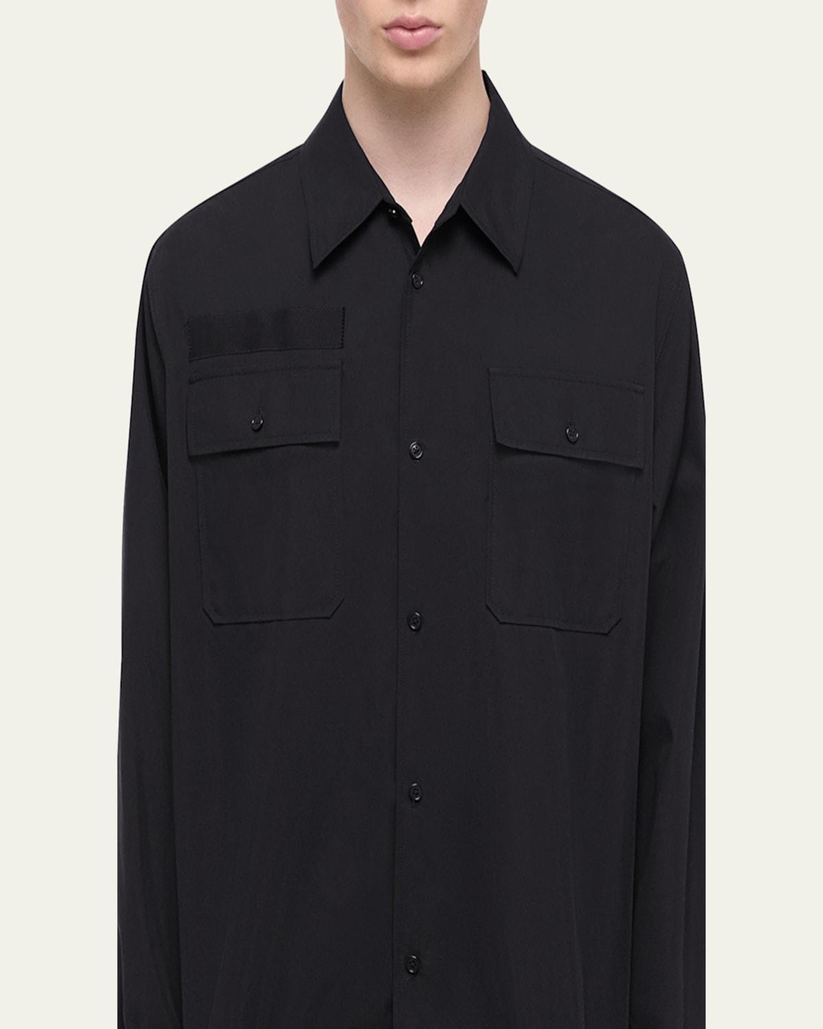Black Helmut Lang Shirts for Men | Lyst