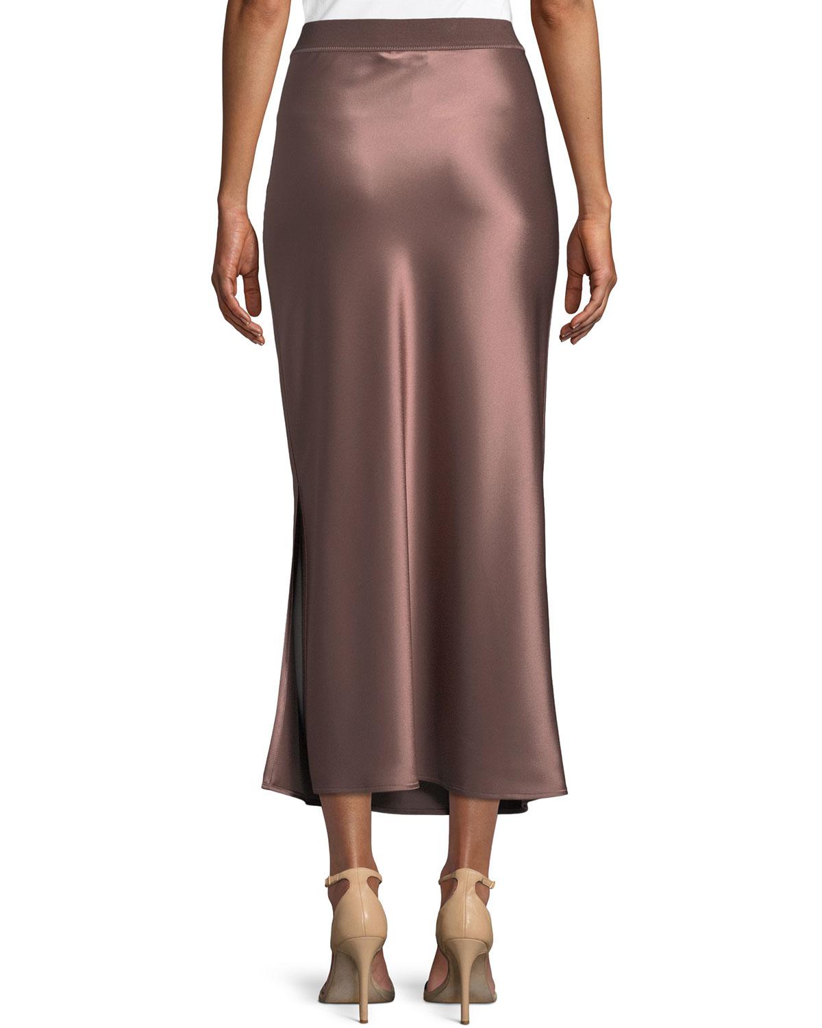 maxi slip skirt