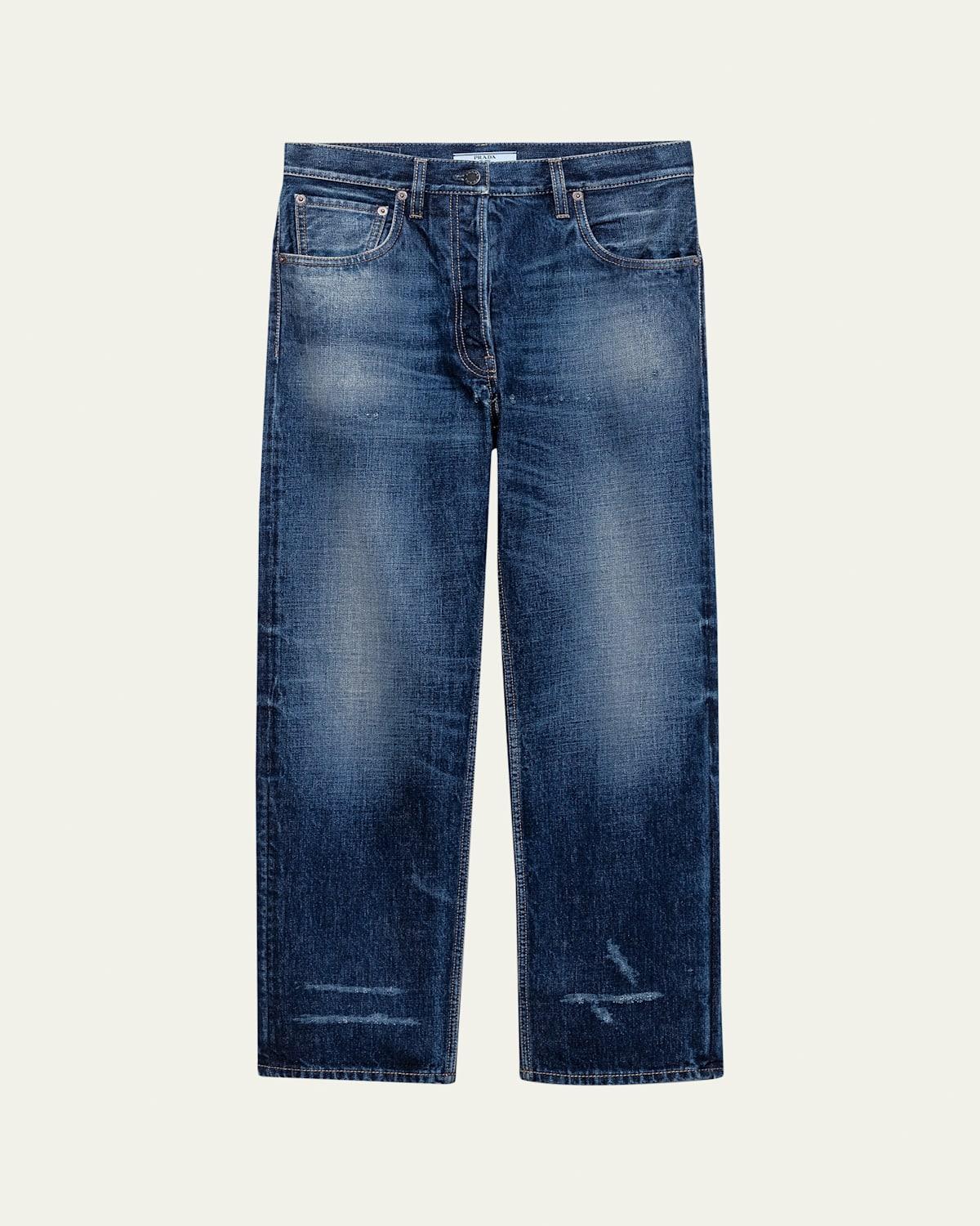 新品★ PRADA PANTALONE SELVAGE DENIM Prada Selvage Denim in Blue BNWT XXL | eBay