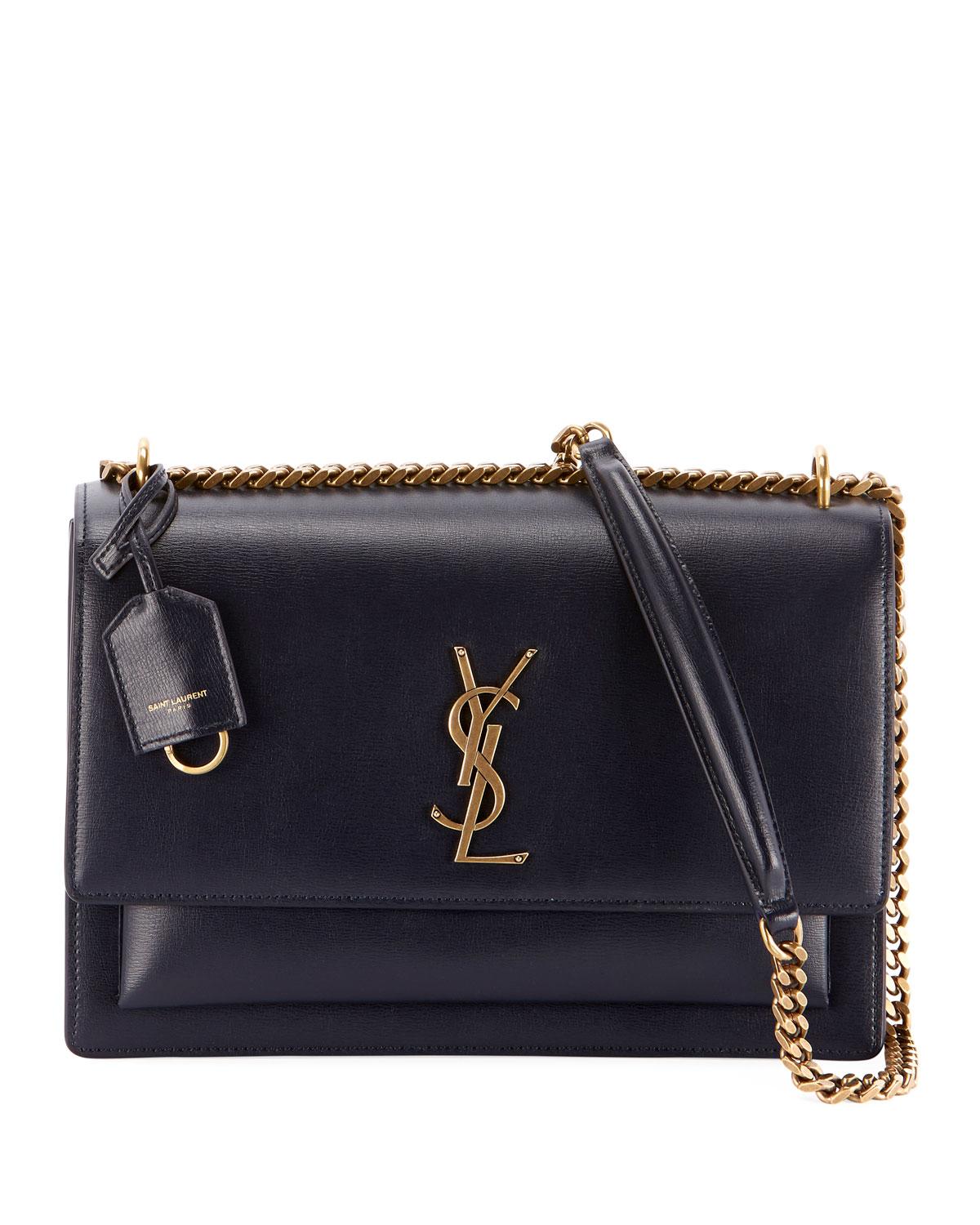 ysl crossbody all black